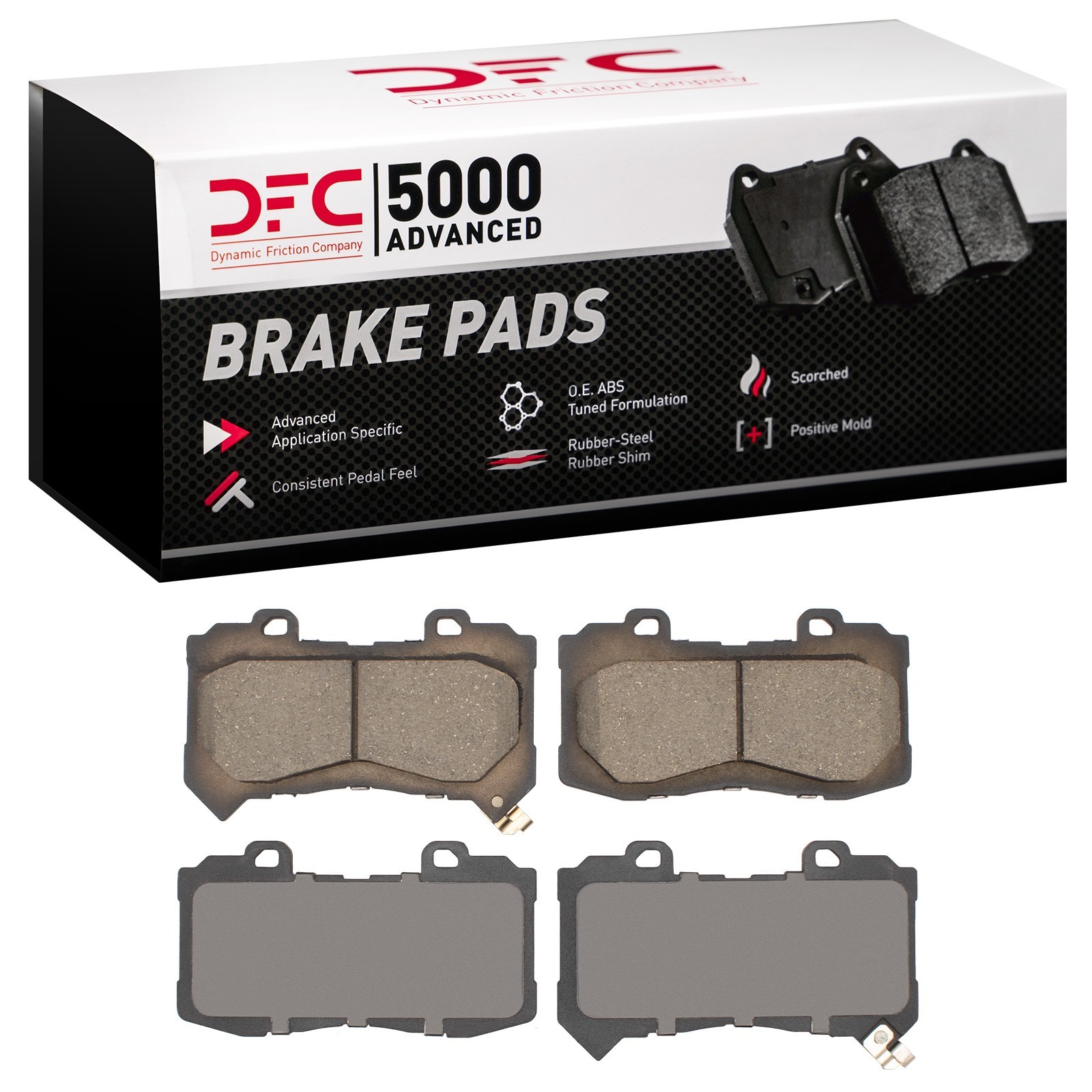 DYN-1551-1802-00 DFC 5000 Advanced Brake Pads - Ceramic - Image 2