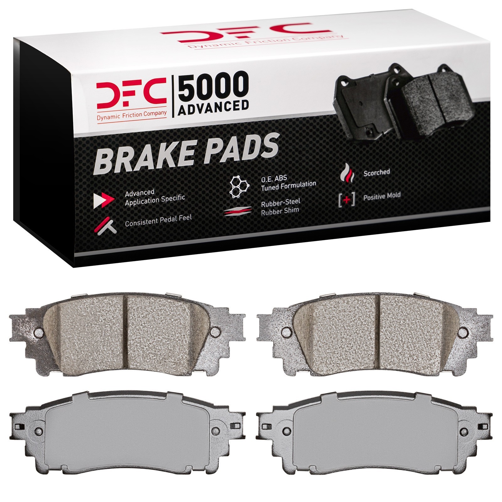 DYN-1551-1805-00 DFC 5000 Advanced Brake Pads - Ceramic - Image 2