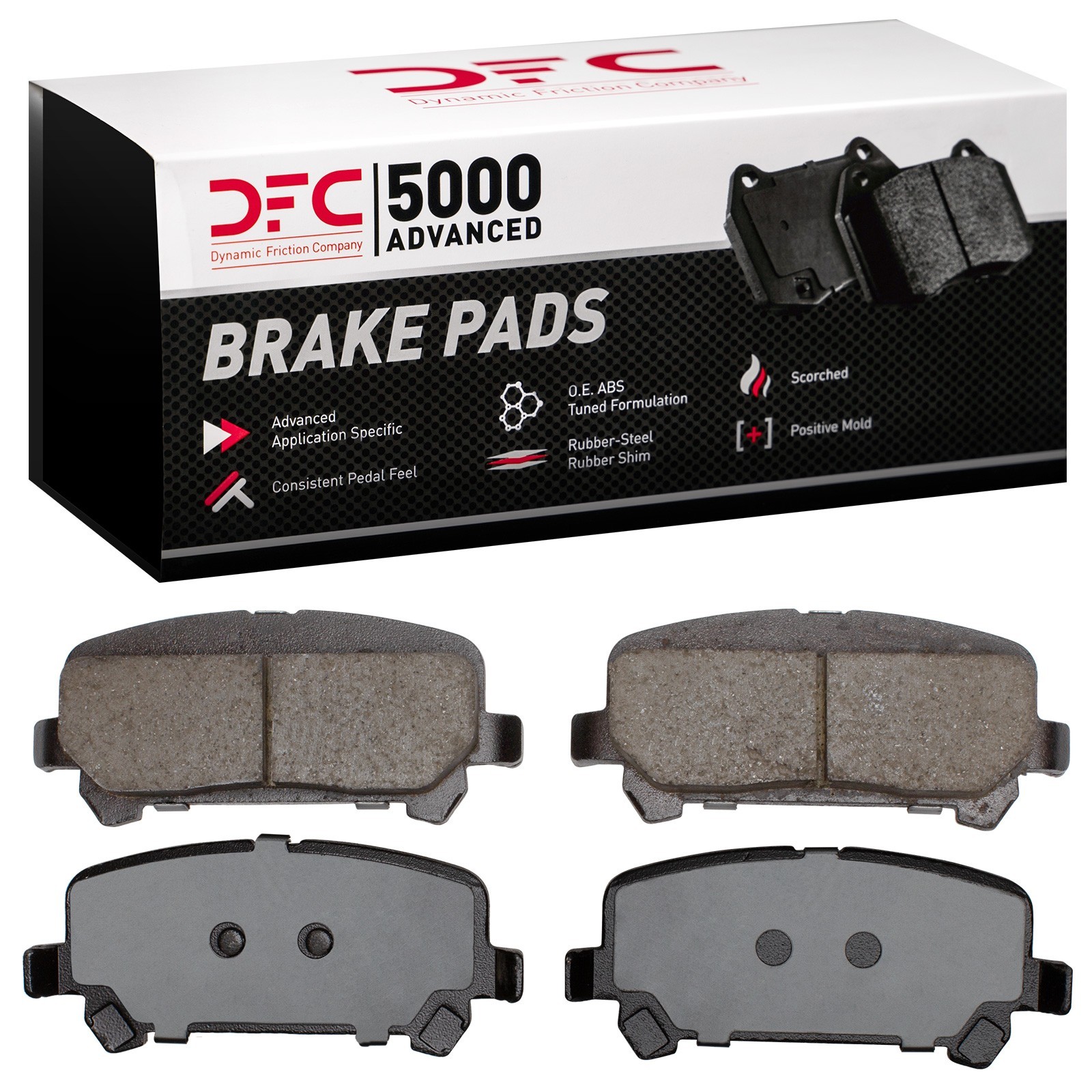 DYN-1551-1806-00 DFC 5000 Advanced Brake Pads - Ceramic - Image 2