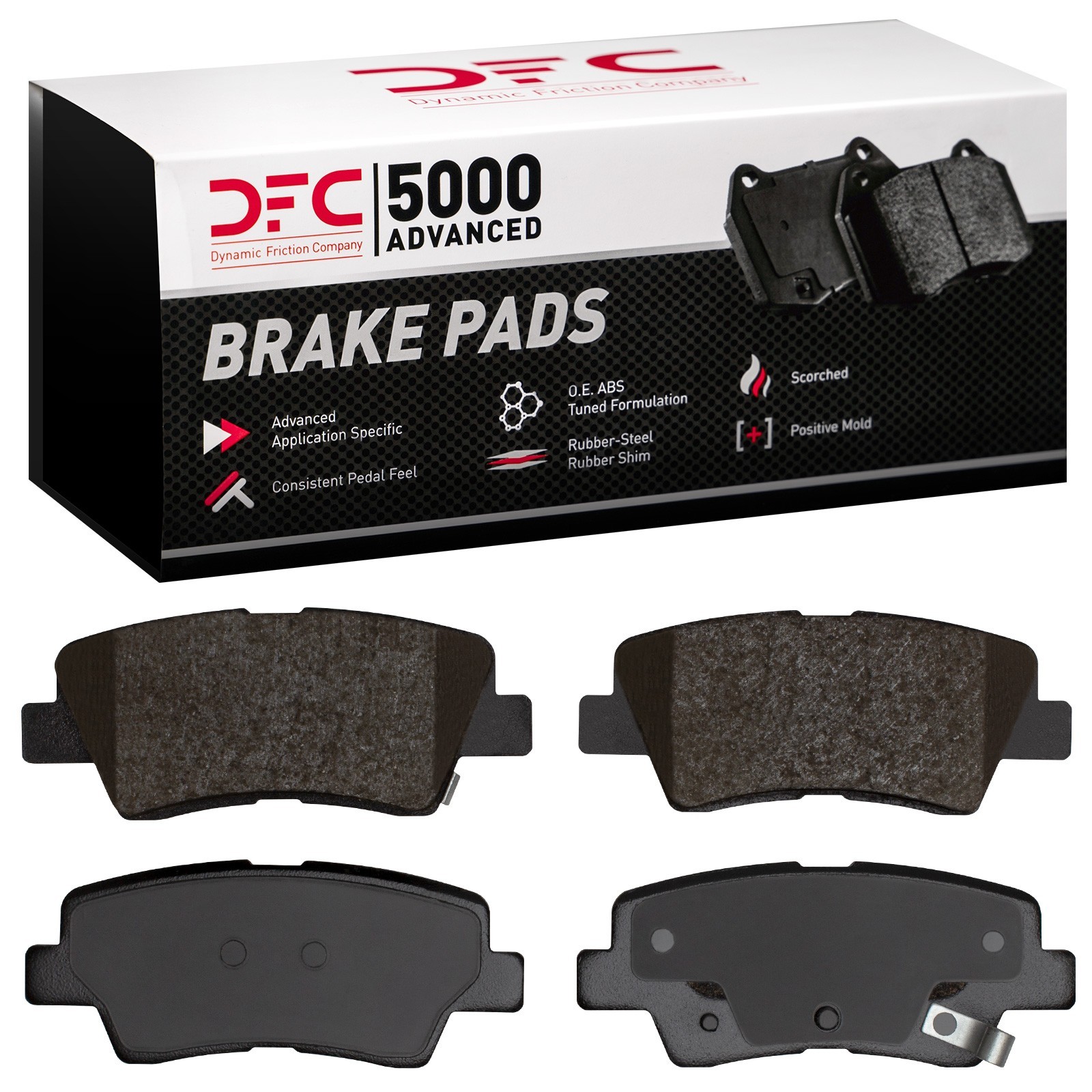 DYN-1551-1812-00 DFC 5000 Advanced Brake Pads - Ceramic - Image 2