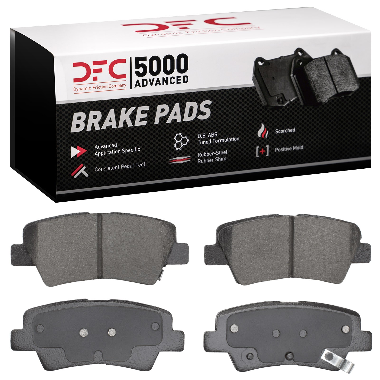 DYN-1551-1813-00 DFC 5000 Advanced Brake Pads - Ceramic - Image 2