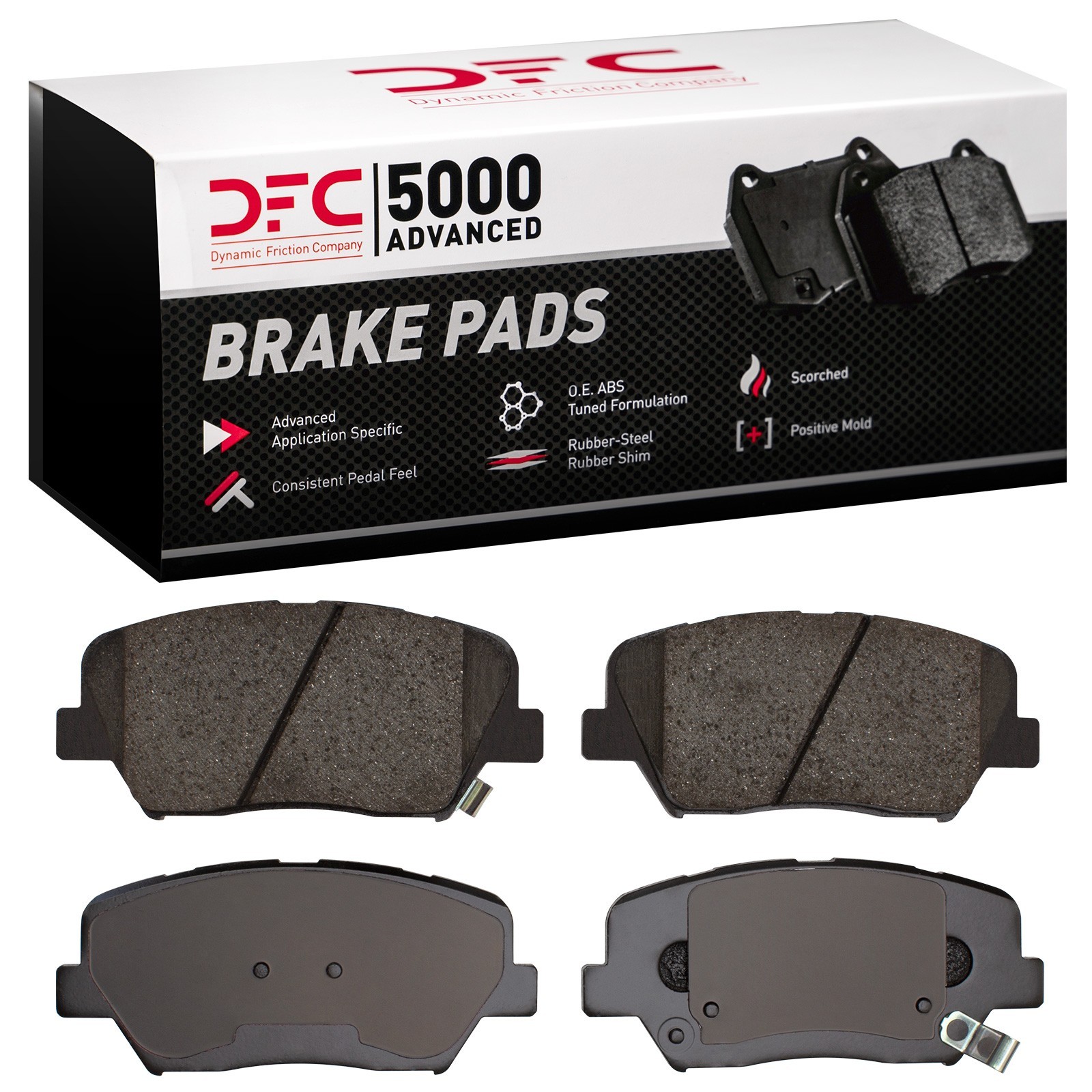 DYN-1551-1815-00 DFC 5000 Advanced Brake Pads - Ceramic - Image 2