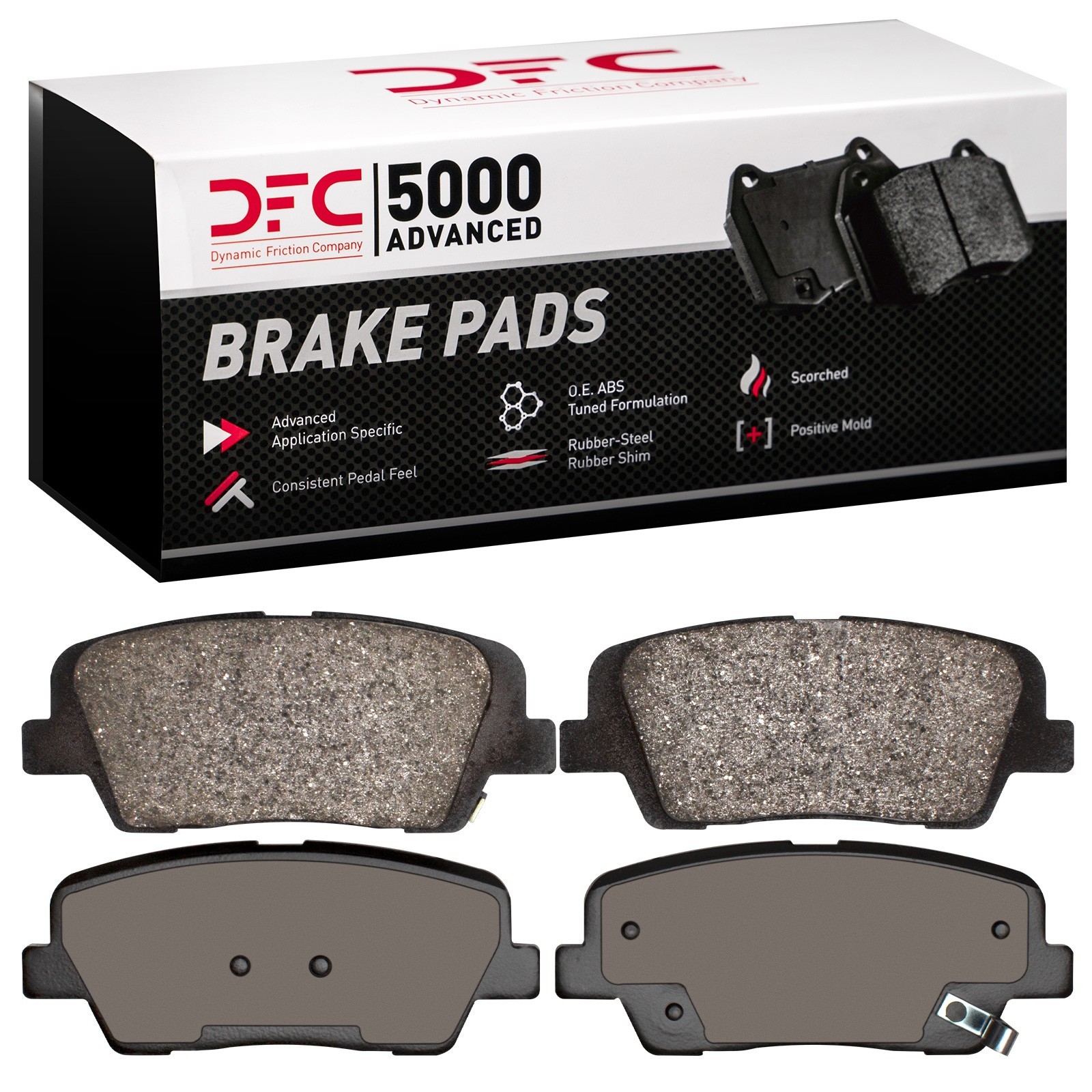 DYN-1551-1816-00 DFC 5000 Advanced Brake Pads - Ceramic - Image 2