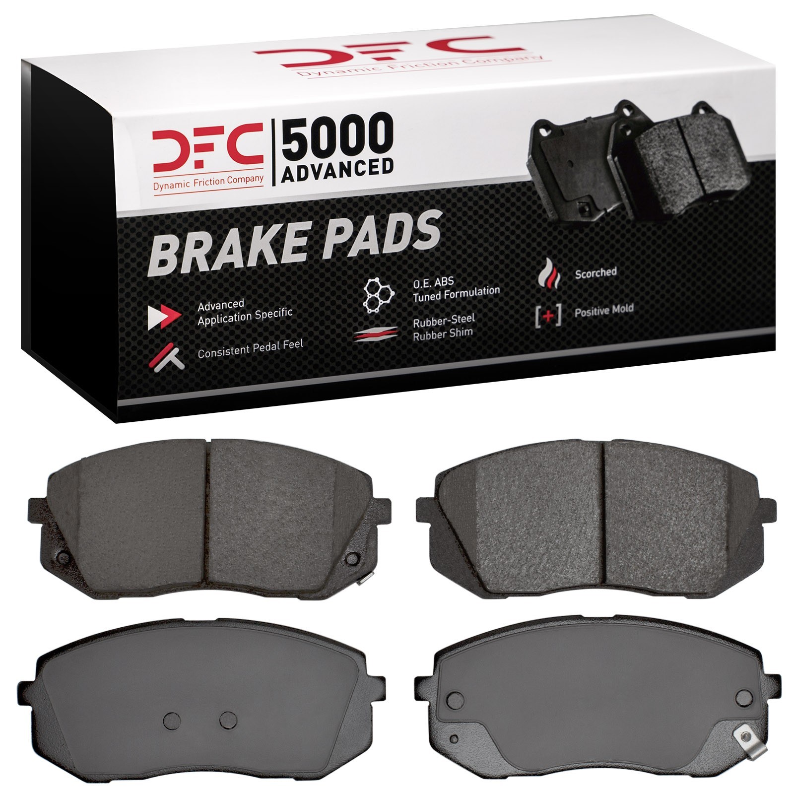 DYN-1551-1826-00 DFC 5000 Advanced Brake Pads - Ceramic - Image 2