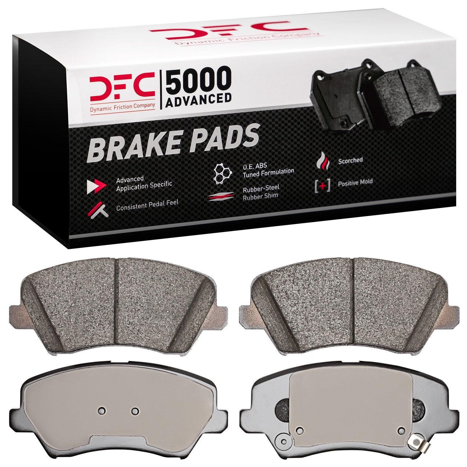 DYN-1551-1828-00 DFC 5000 Advanced Brake Pads - Ceramic - Image 2