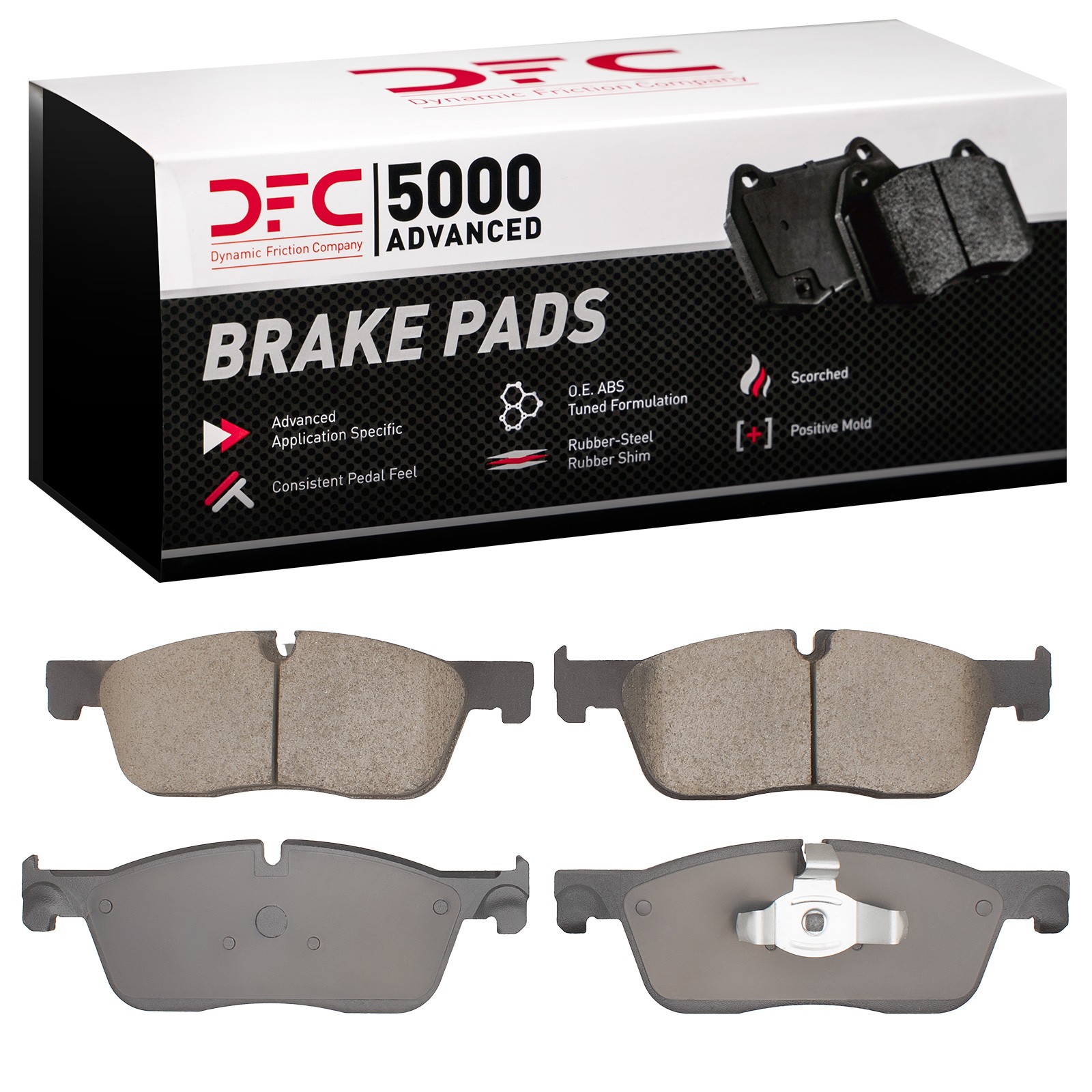 DYN-1551-1838-00 DFC 5000 Advanced Brake Pads - Ceramic - Image 2