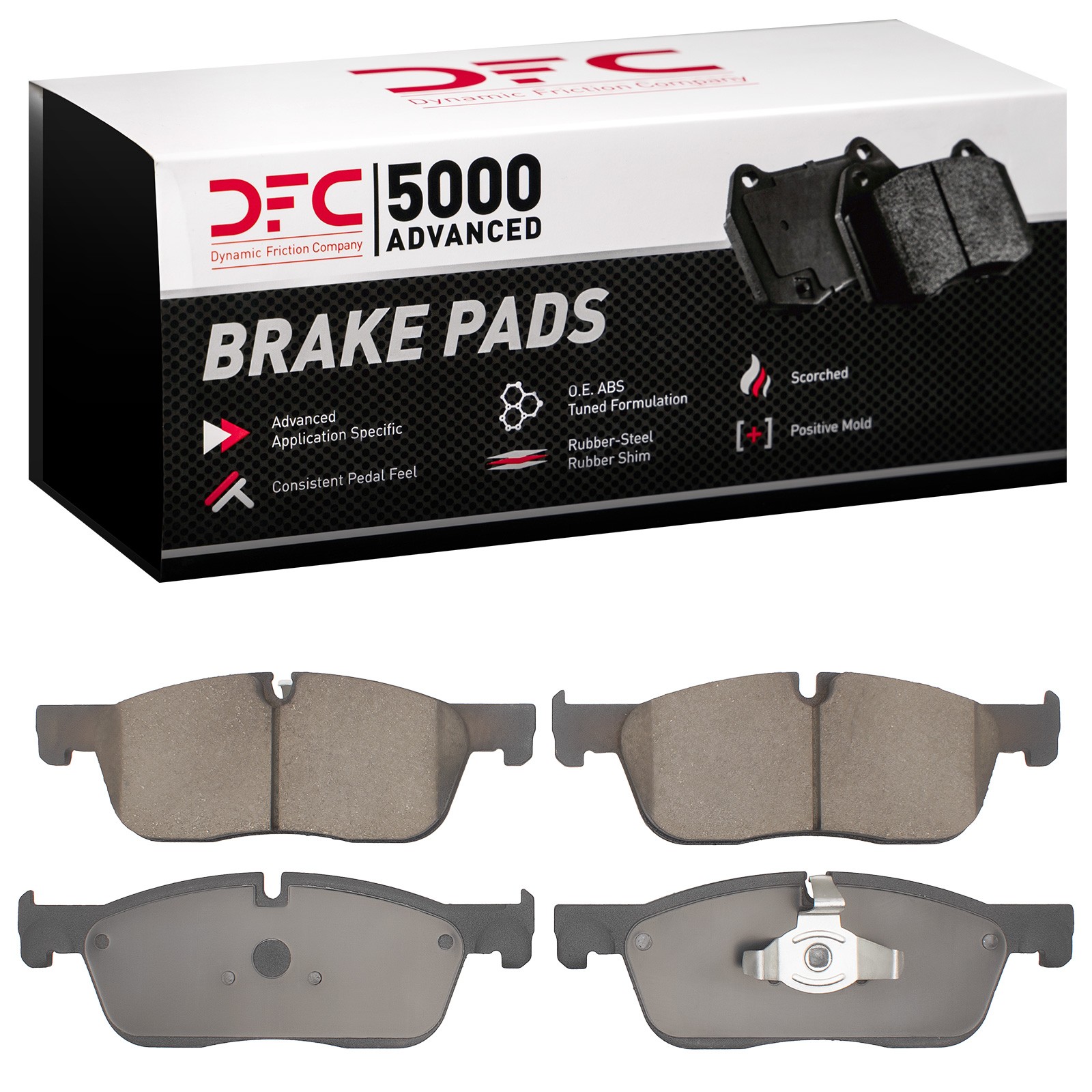 DYN-1551-1838-10 DFC 5000 Advanced Brake Pads - Ceramic - Image 2