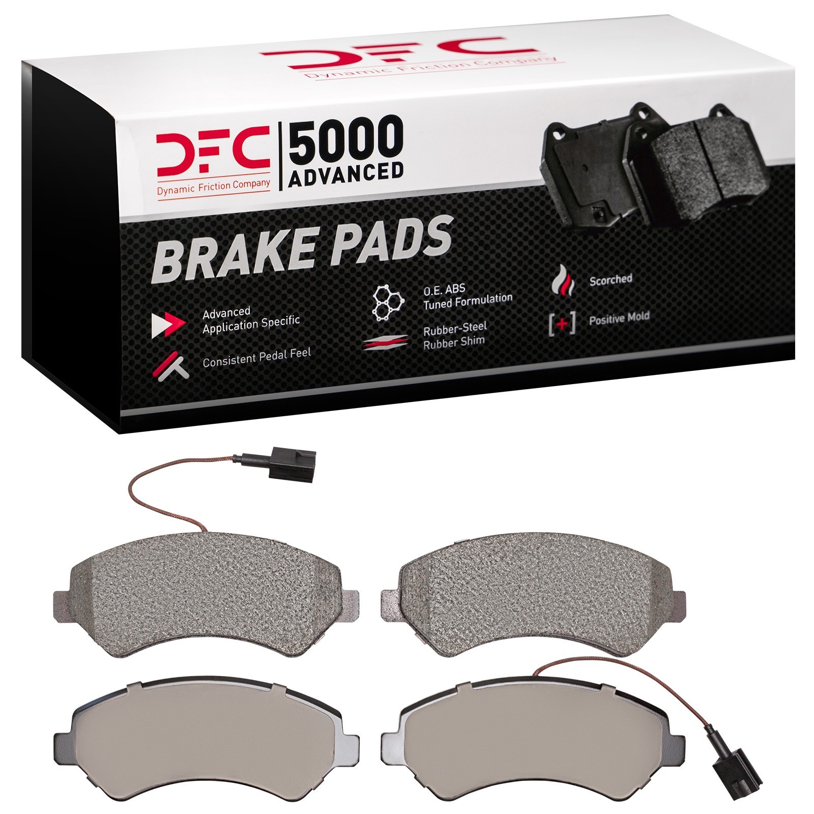 DYN-1551-1842-00 DFC 5000 Advanced Brake Pads - Semi Metallic - Image 2