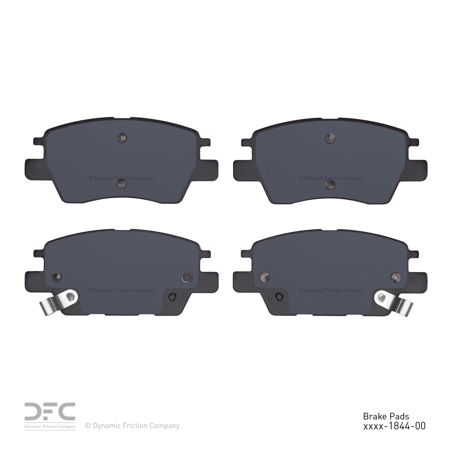 DYN-1551-1844-00 DFC 5000 Advanced Brake Pads - Ceramic