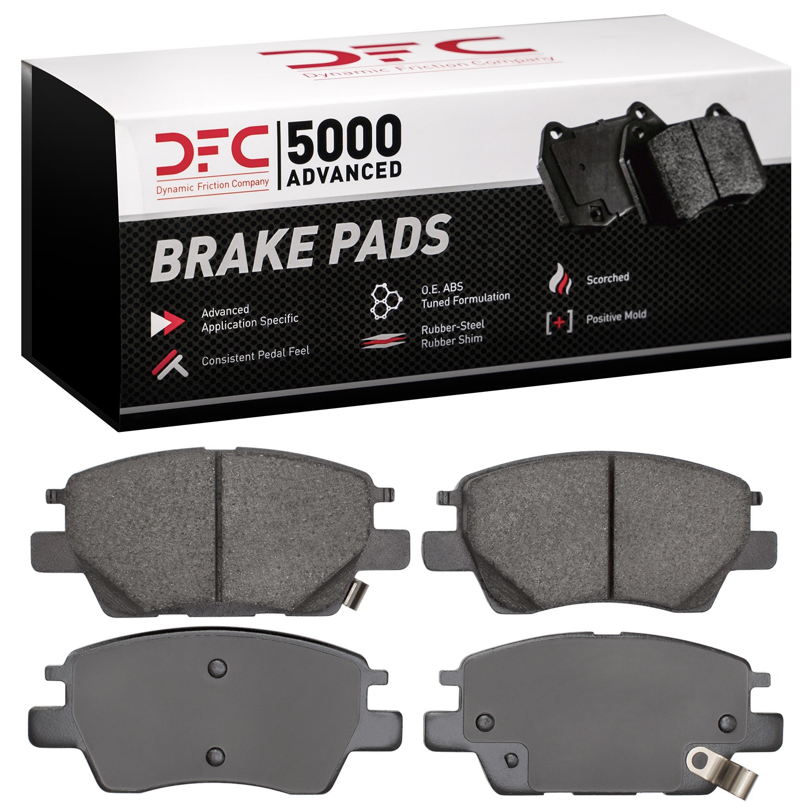 DYN-1551-1844-00 DFC 5000 Advanced Brake Pads - Ceramic - Image 2