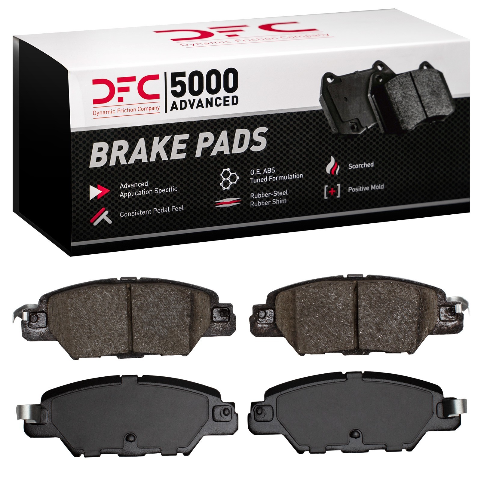 DYN-1551-1846-00 DFC 5000 Advanced Brake Pads - Ceramic - Image 2
