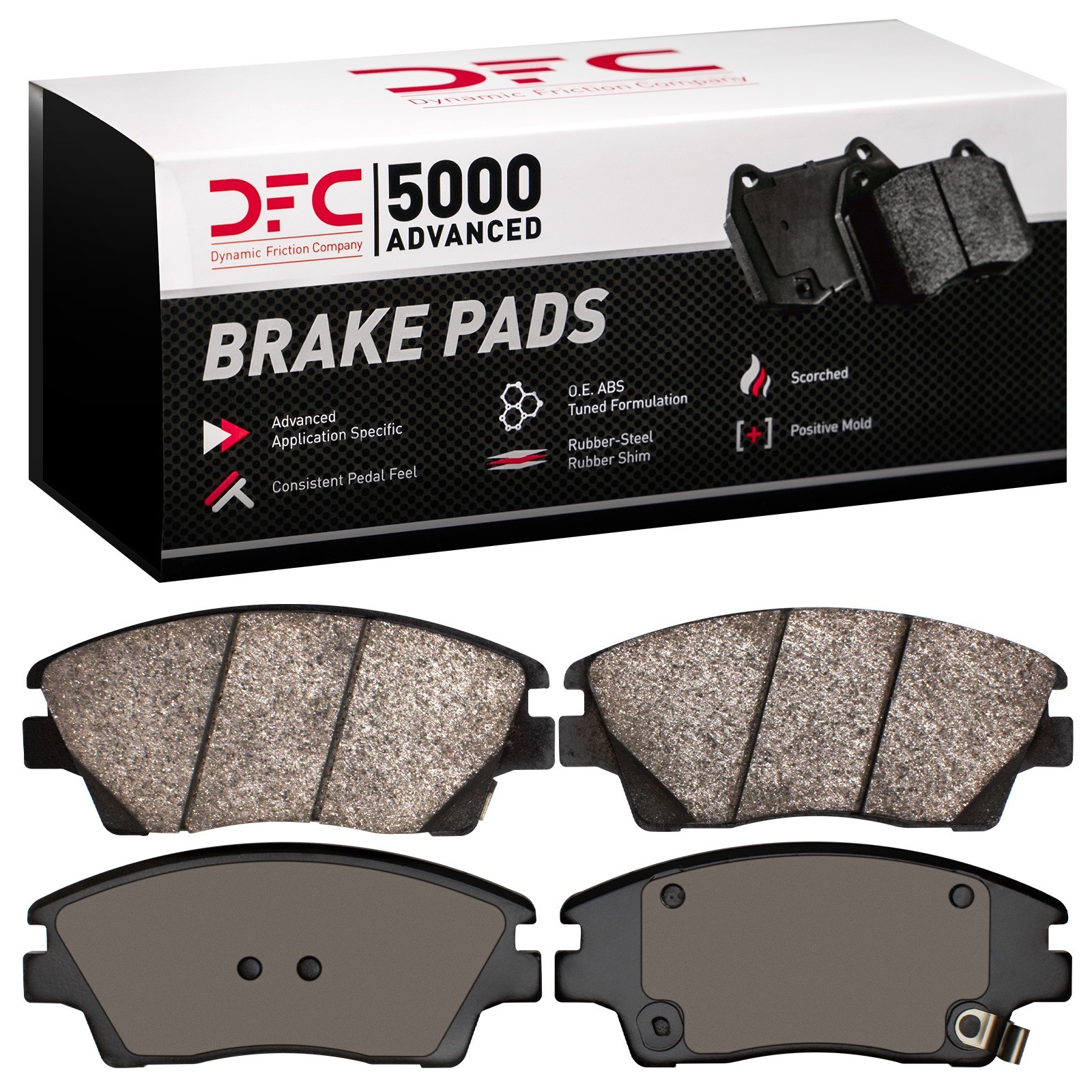 DYN-1551-1847-00 DFC 5000 Advanced Brake Pads - Ceramic - Image 2