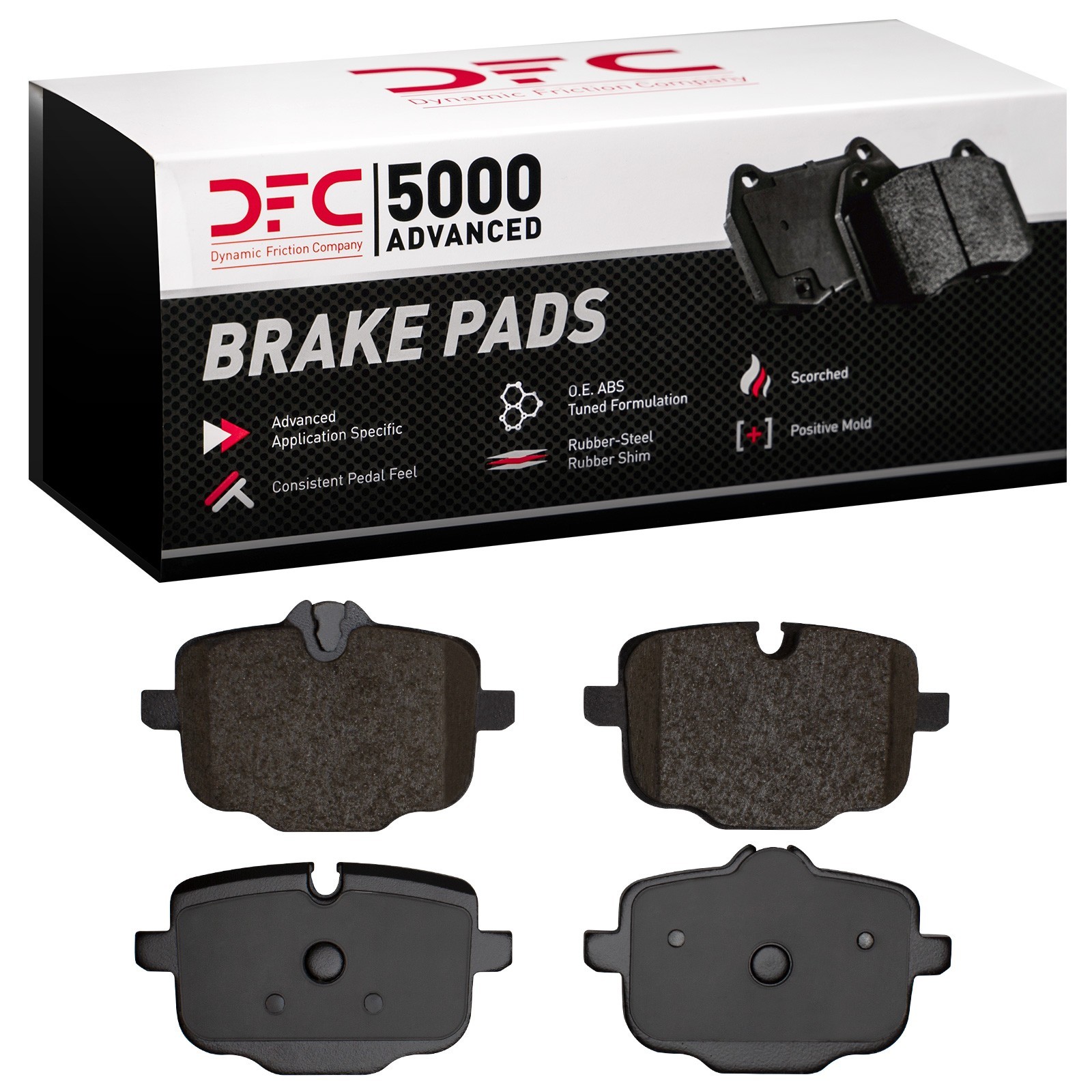 DYN-1551-1850-00 DFC 5000 Advanced Brake Pads - Ceramic - Image 2