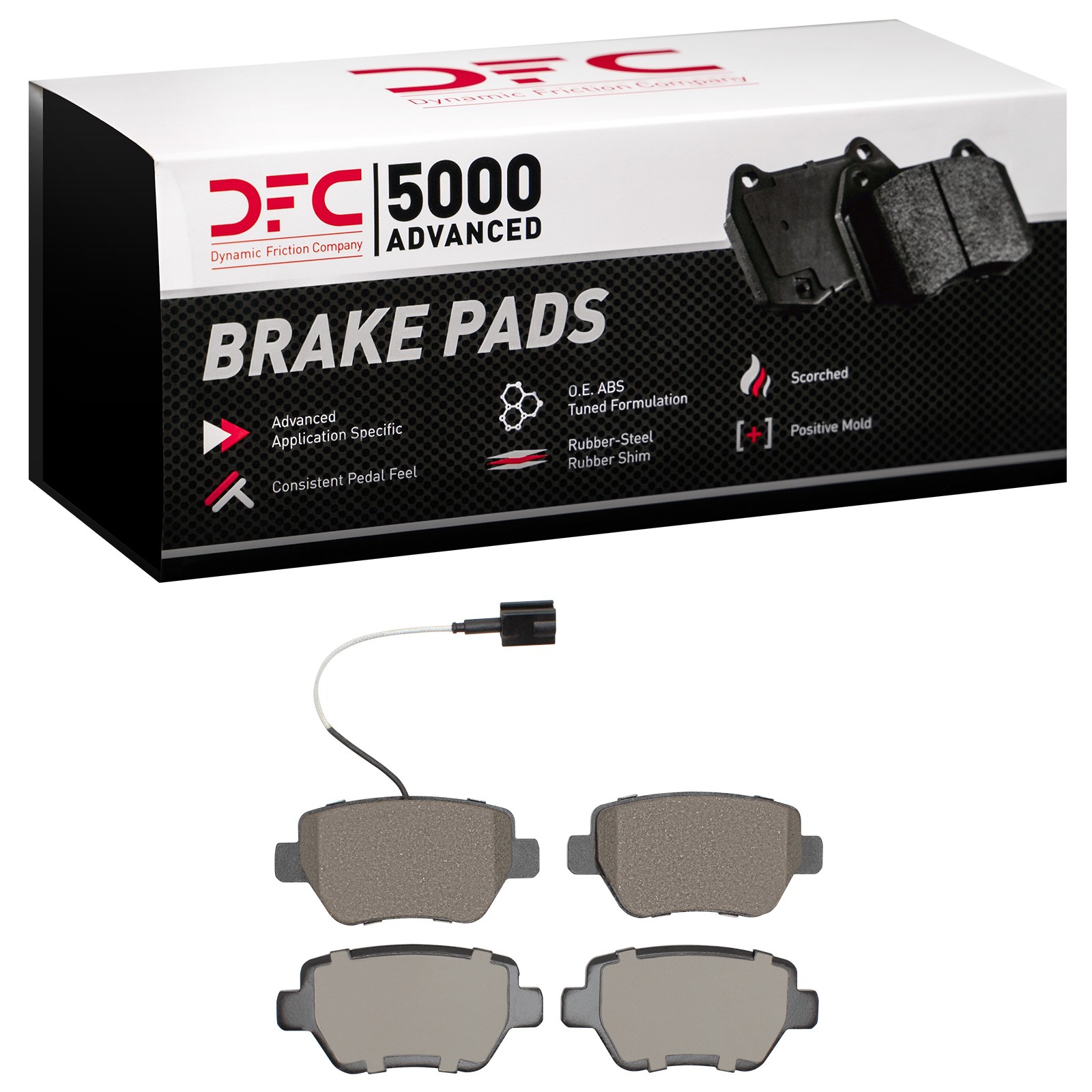 DYN-1551-1851-00 DFC 5000 Advanced Brake Pads - Ceramic - Image 2