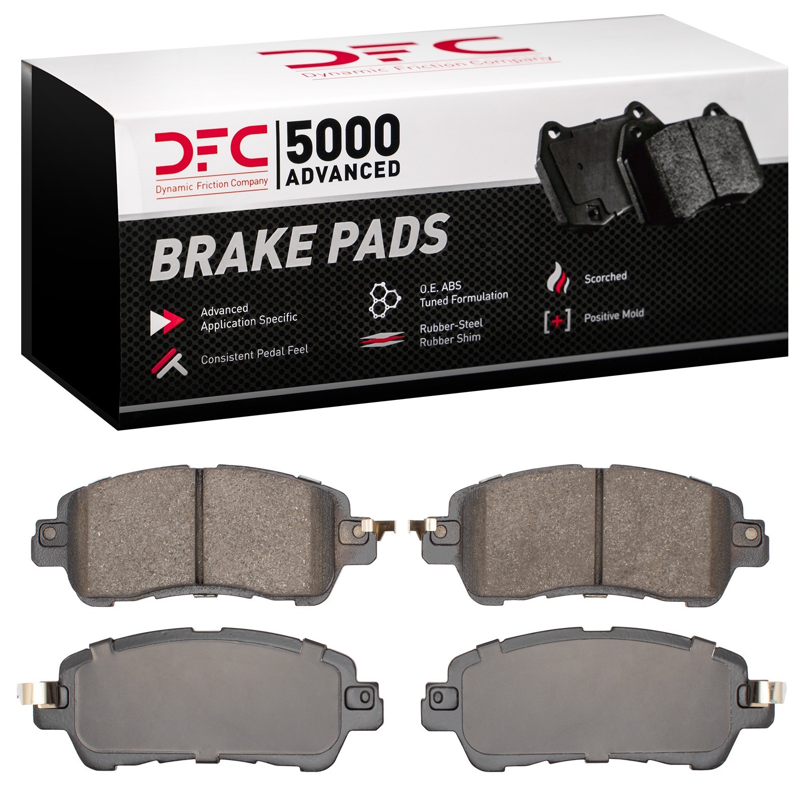 DYN-1551-1852-00 DFC 5000 Advanced Brake Pads - Ceramic - Image 2