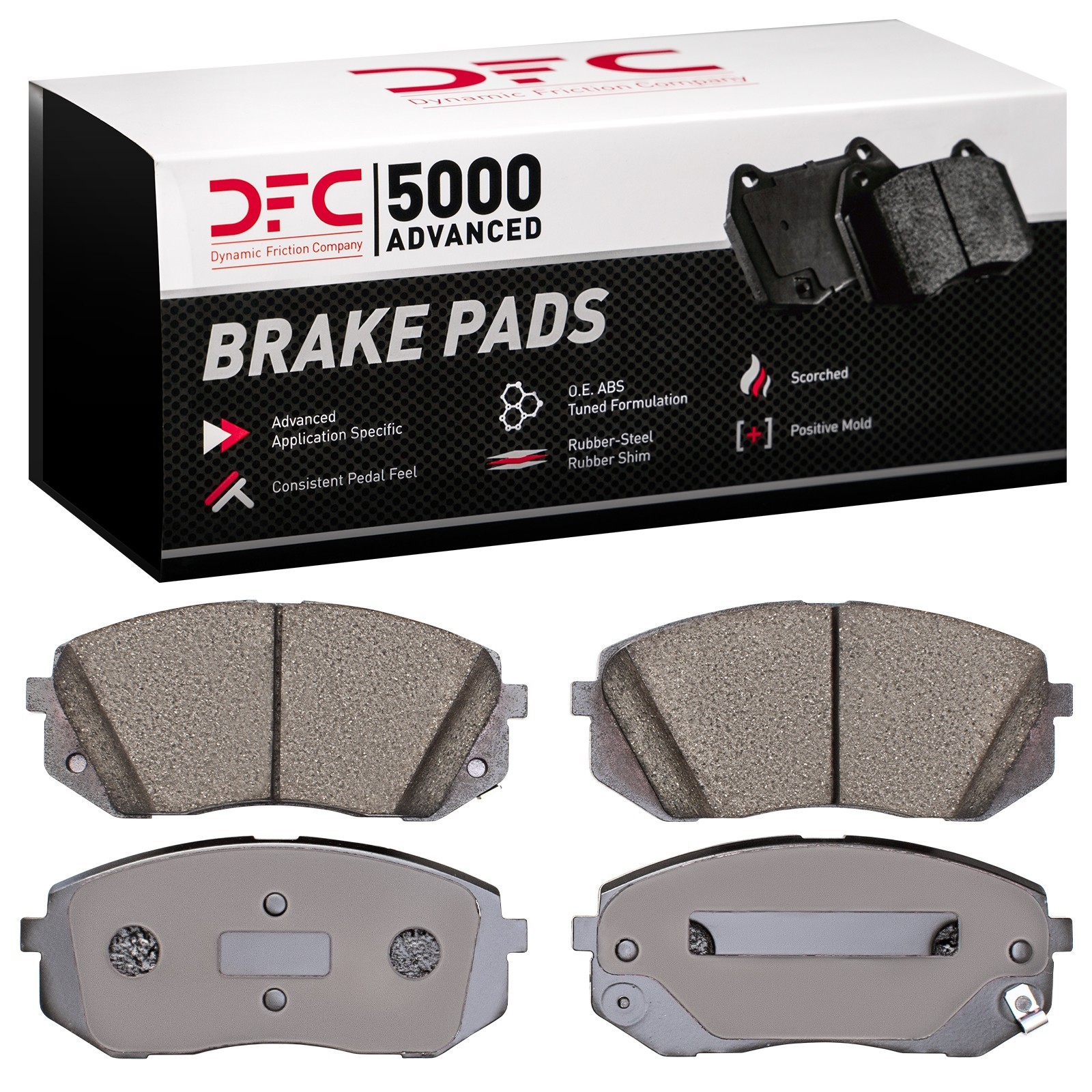 DYN-1551-1855-00 DFC 5000 Advanced Brake Pads - Ceramic - Image 2