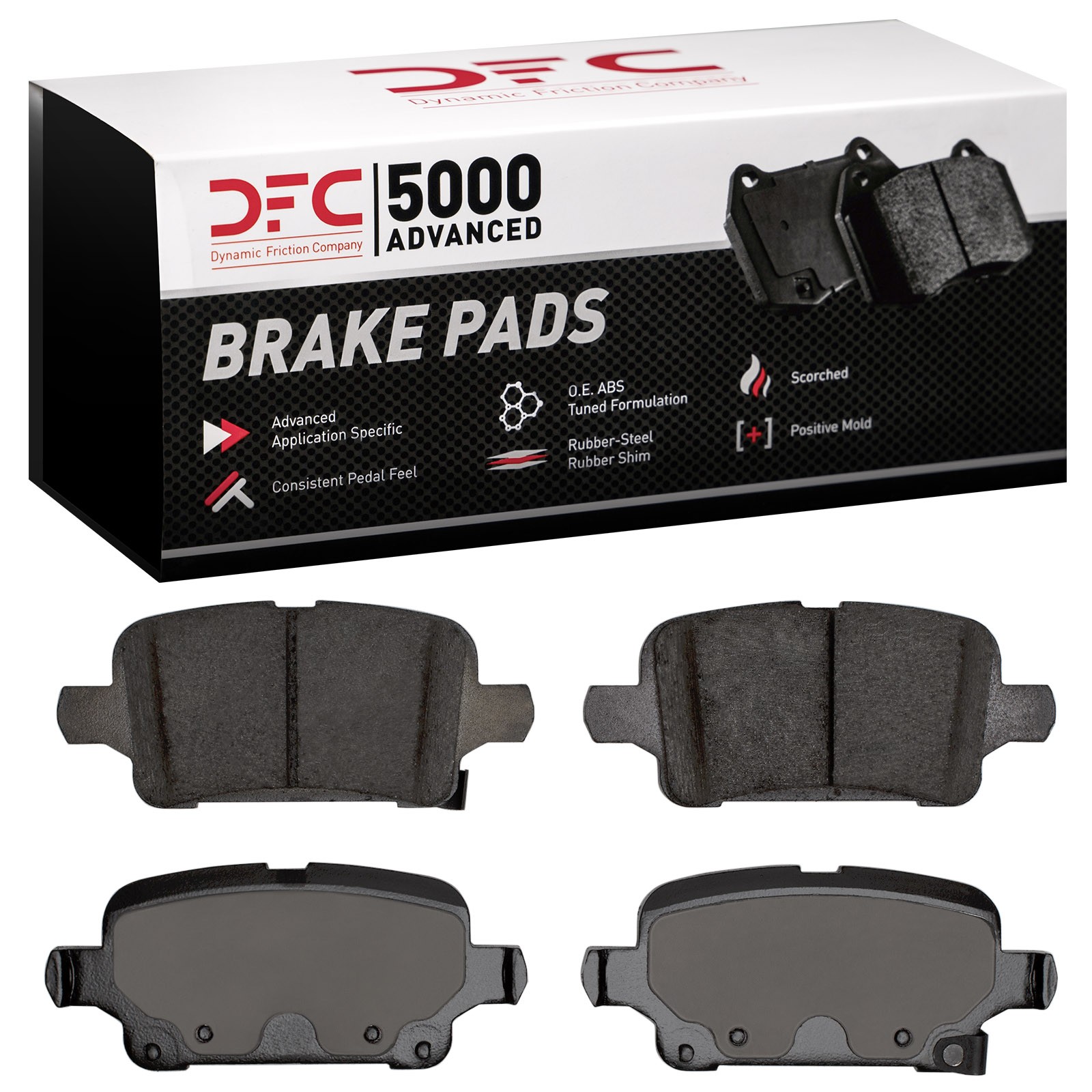 DYN-1551-1857-00 DFC 5000 Advanced Brake Pads - Ceramic - Image 2