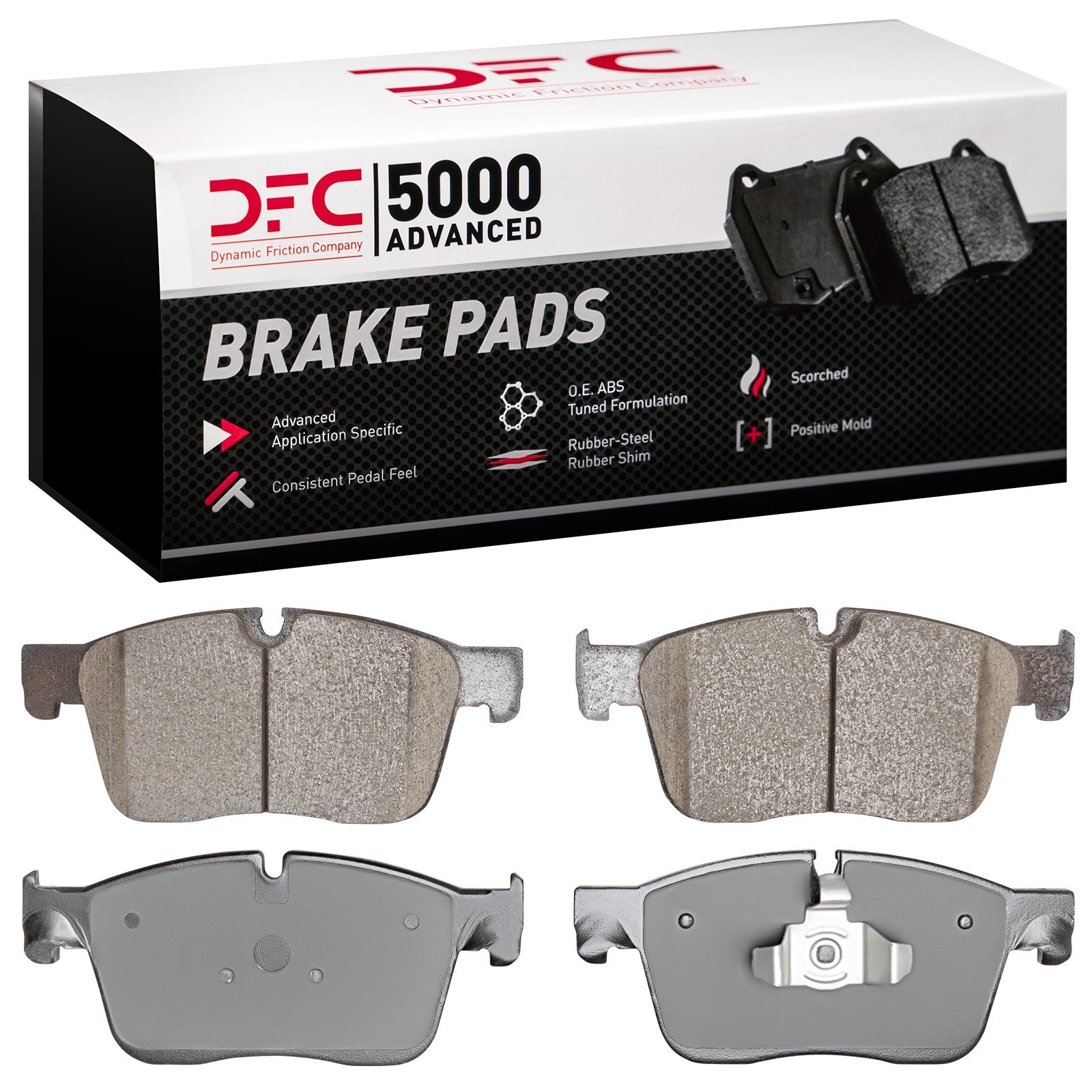 DYN-1551-1861-00 DFC 5000 Advanced Brake Pads - Ceramic - Image 2