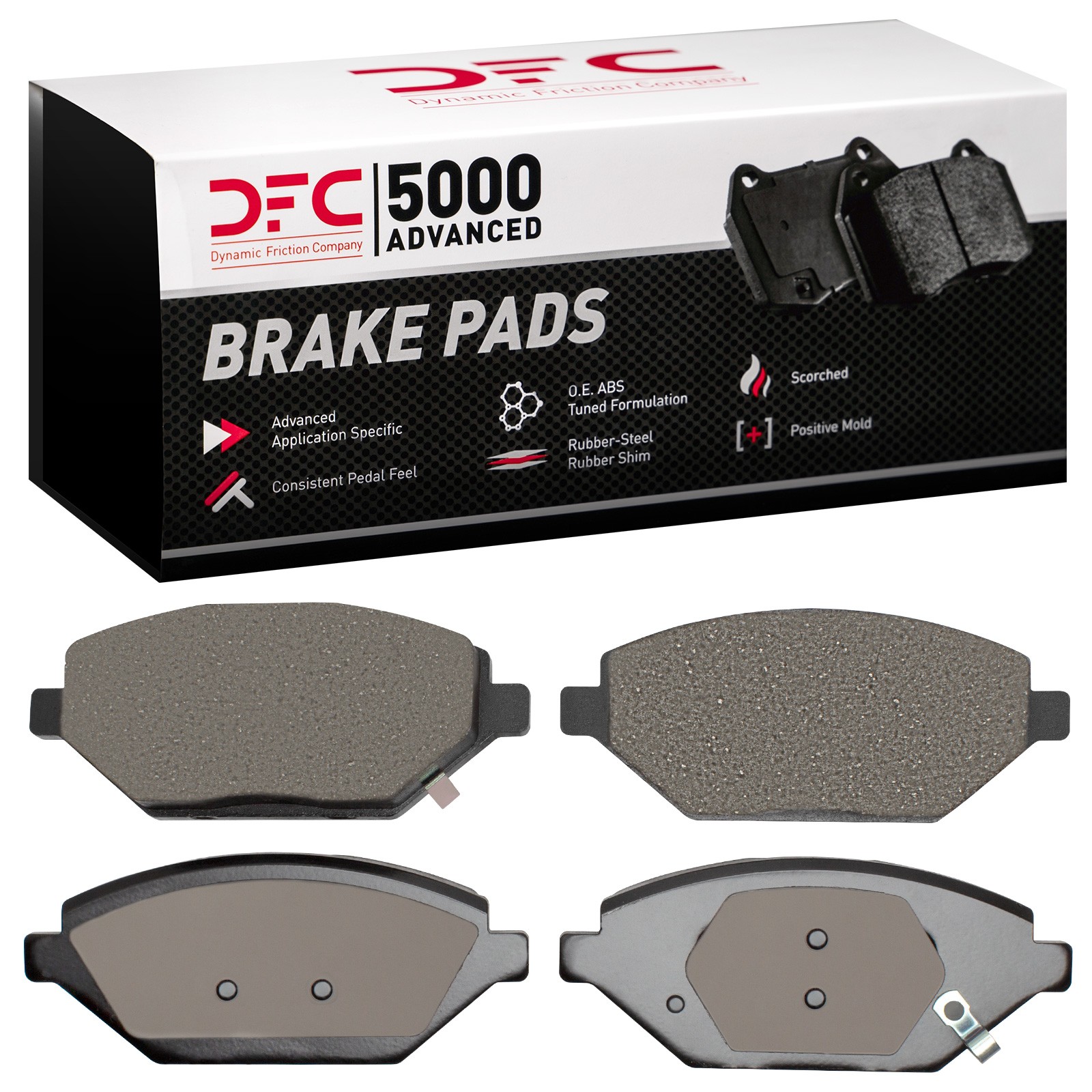 DYN-1551-1864-00 DFC 5000 Advanced Brake Pads - Ceramic - Image 2