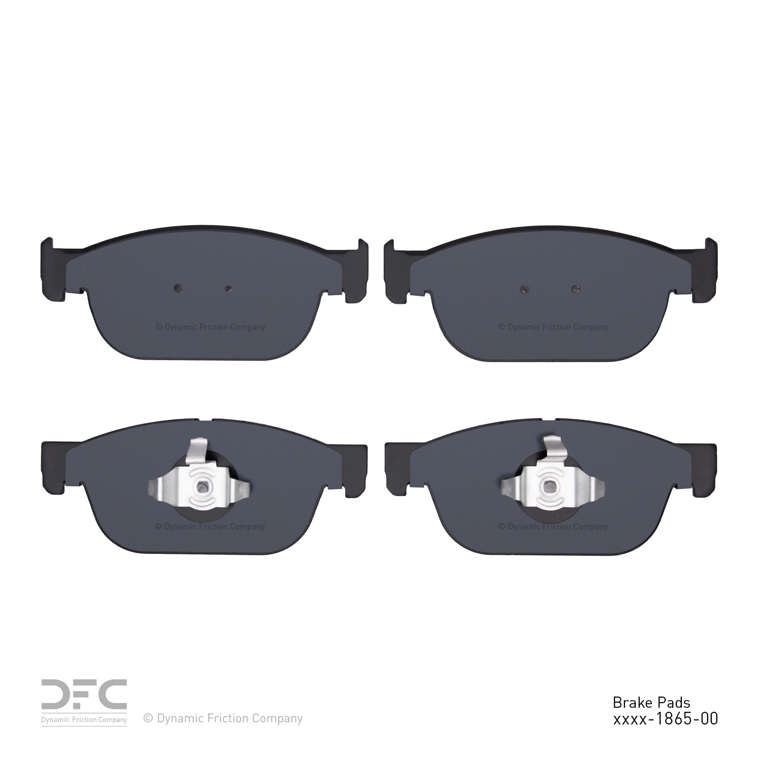 DYN 1551-1865-00 DFC 5000 Advanced Brake Pads - Low Metallic