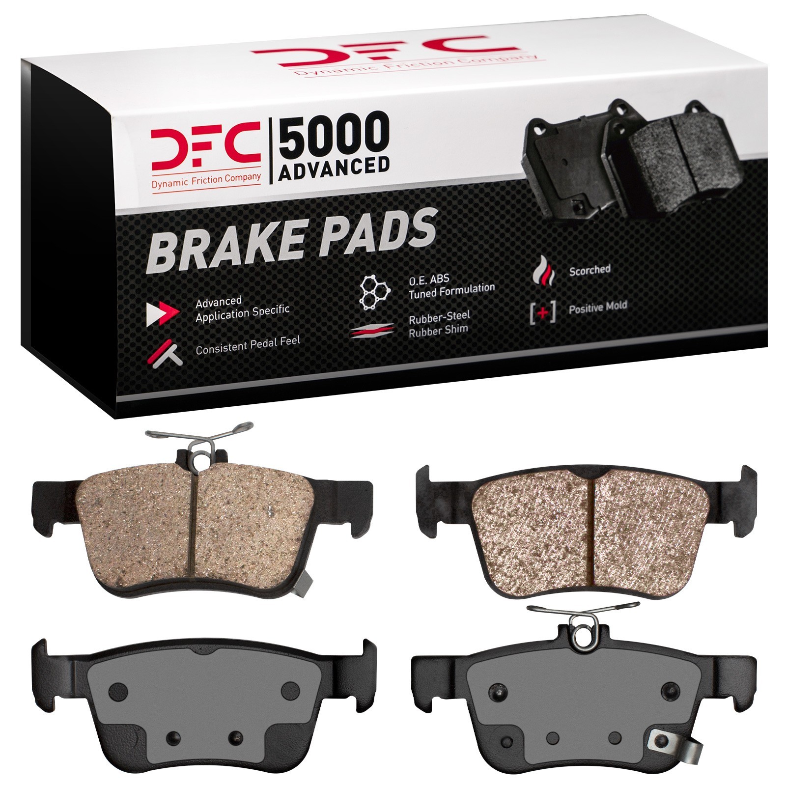 DYN-1551-1878-00 DFC 5000 Advanced Brake Pads - Ceramic - Image 2