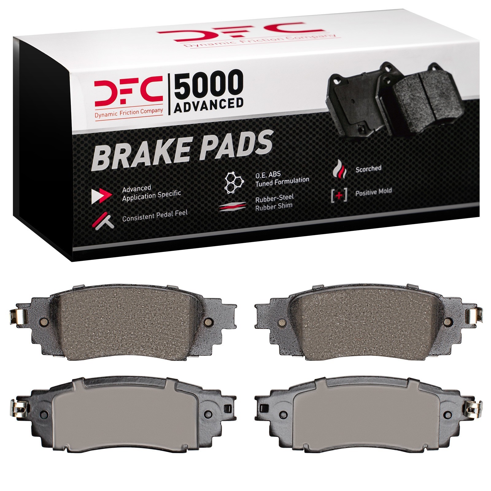 DYN-1551-1879-00 DFC 5000 Advanced Brake Pads - Ceramic - Image 2