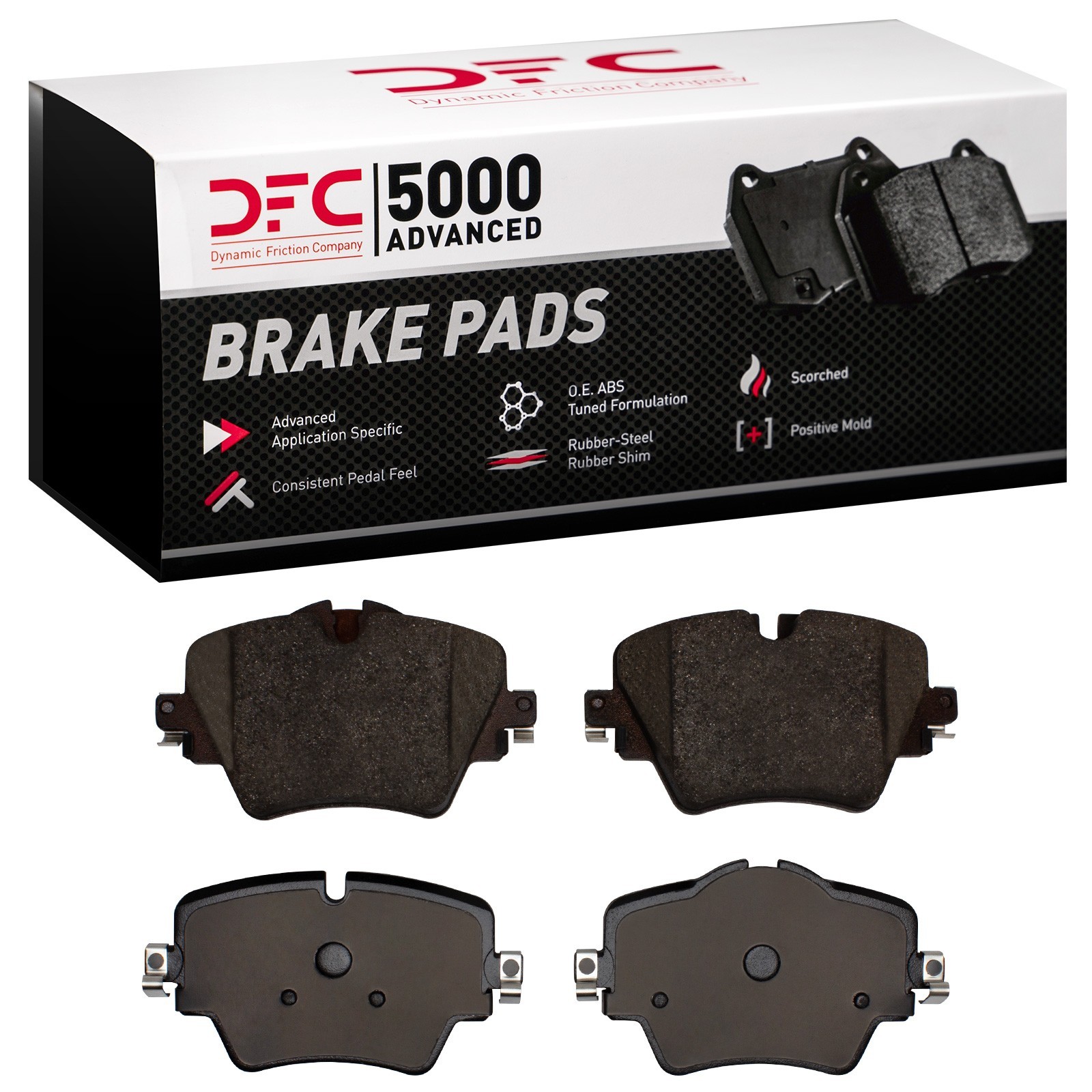 DYN-1551-1892-00 DFC 5000 Advanced Brake Pads - Ceramic - Image 2