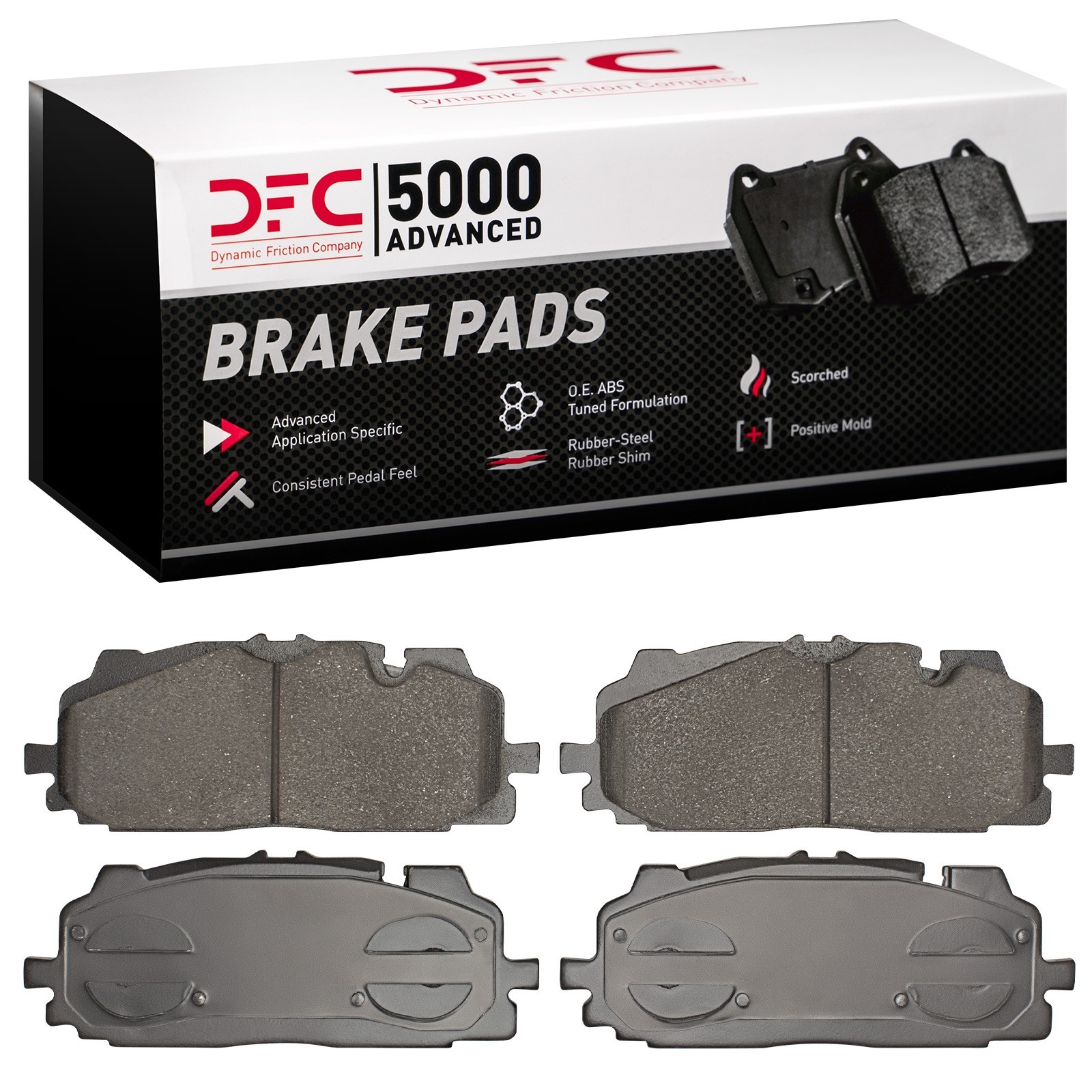 DYN-1551-1894-00 DFC 5000 Advanced Brake Pads - Ceramic - Image 2