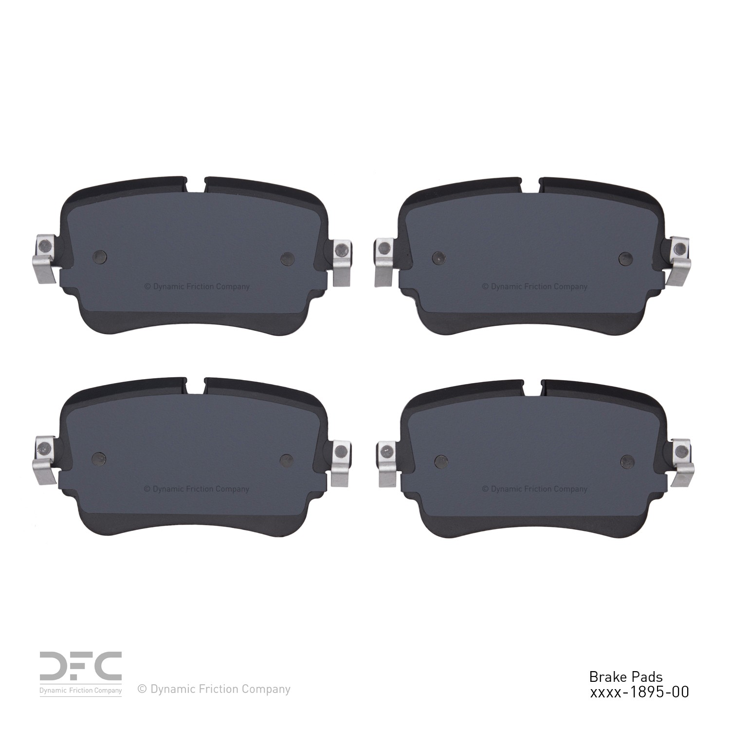 DYN-1551-1895-00 DFC 5000 Advanced Brake Pads - Ceramic