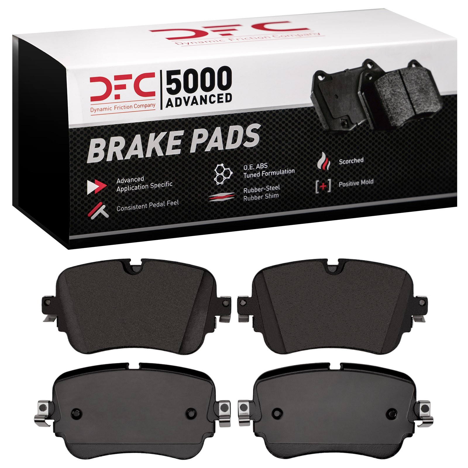DYN-1551-1895-00 DFC 5000 Advanced Brake Pads - Ceramic - Image 2
