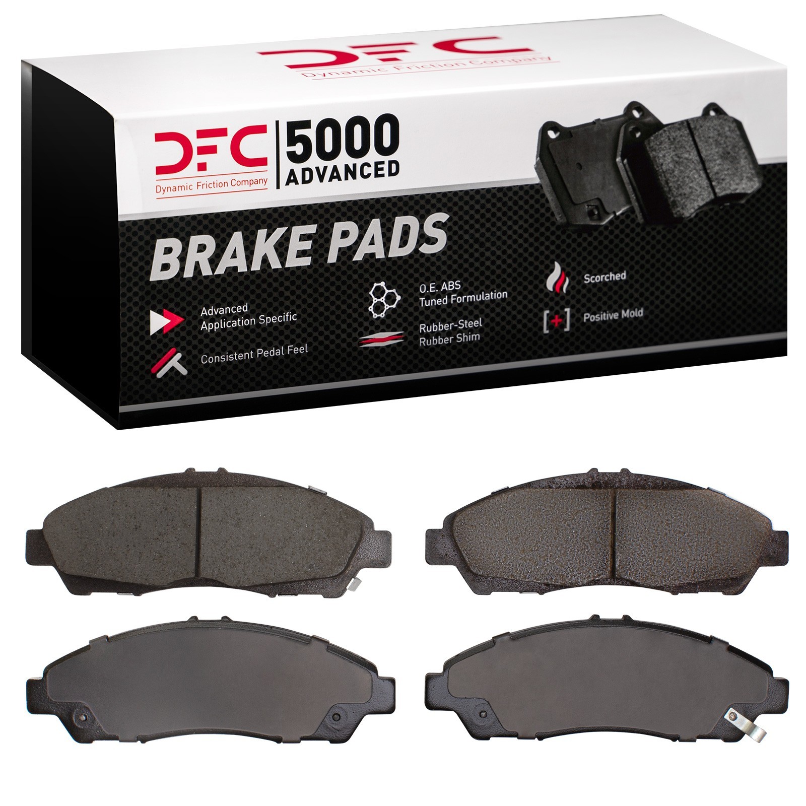 DYN-1551-1896-00 DFC 5000 Advanced Brake Pads - Ceramic - Image 2