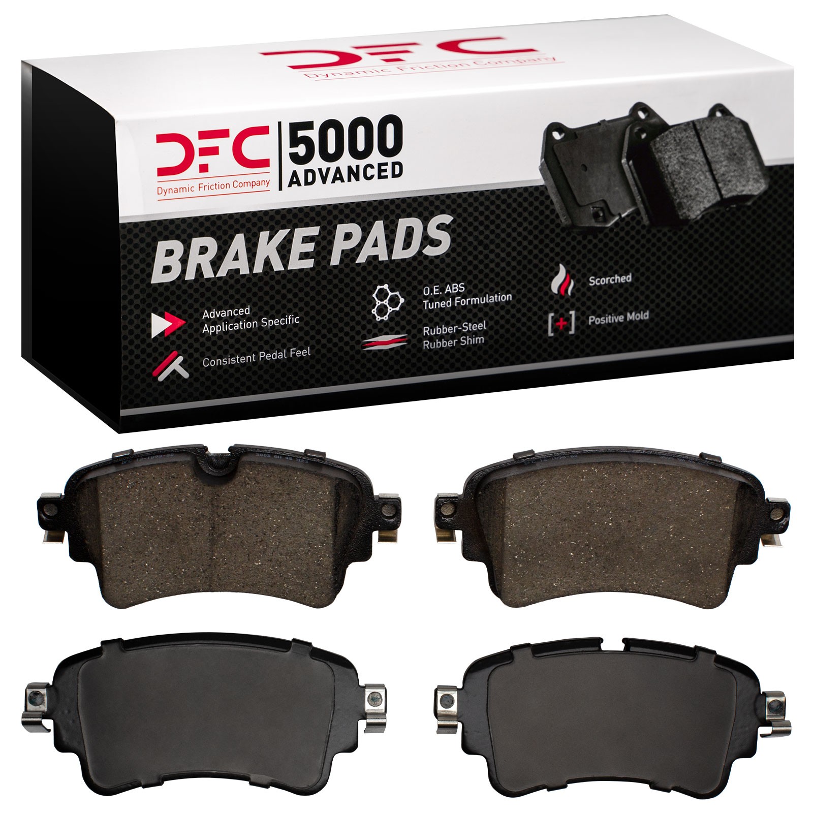 DYN-1551-1898-00 DFC 5000 Advanced Brake Pads - Ceramic - Image 2