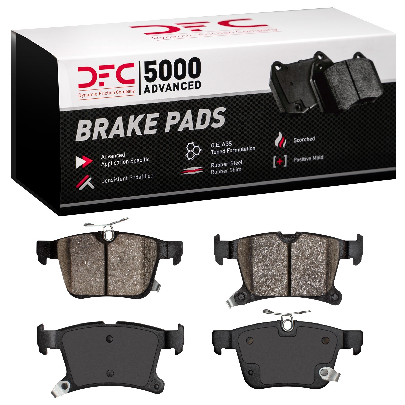 DYN-1551-1901-00 DFC 5000 Advanced Brake Pads - Ceramic - Image 2