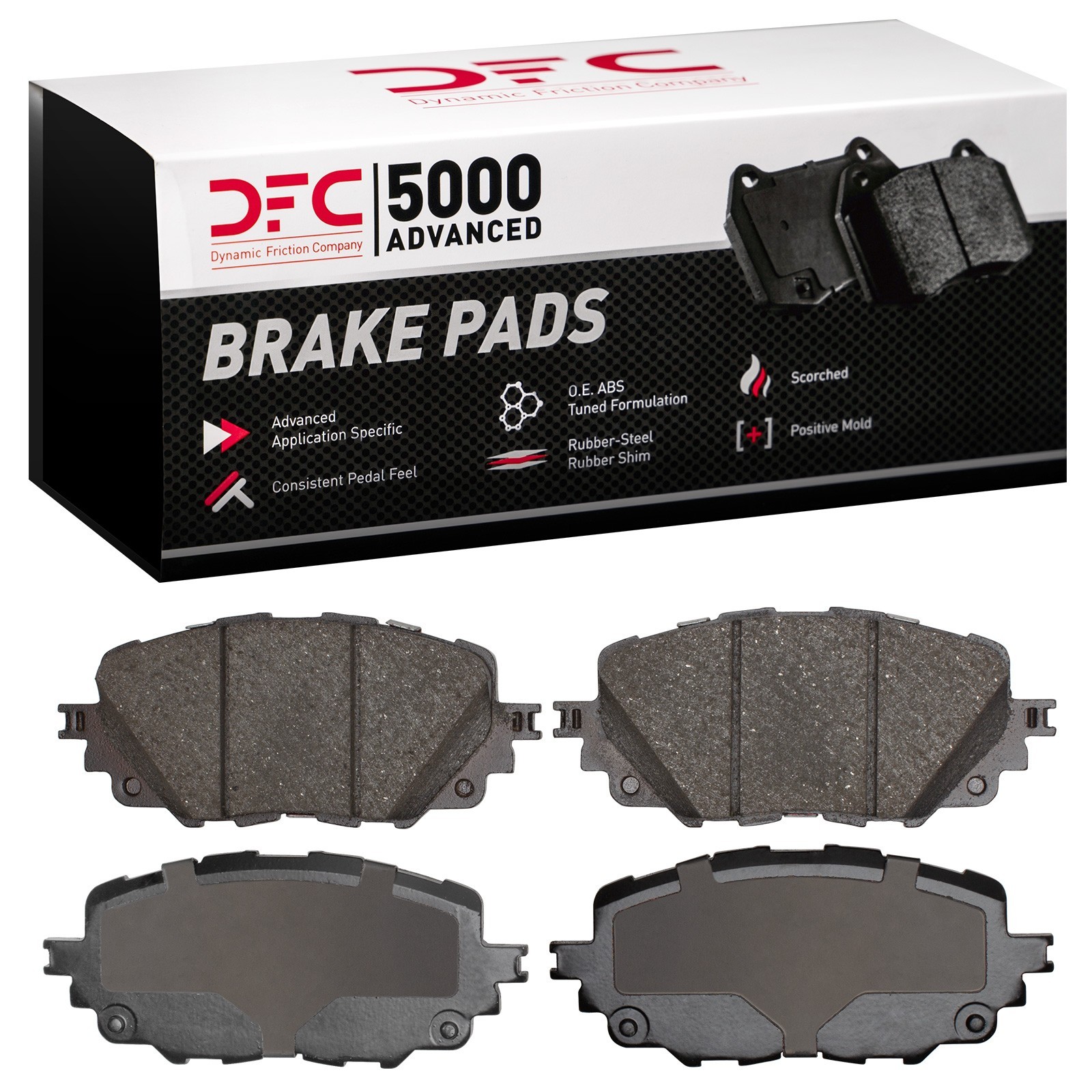 DYN-1551-1903-00 DFC 5000 Advanced Brake Pads - Ceramic - Image 2