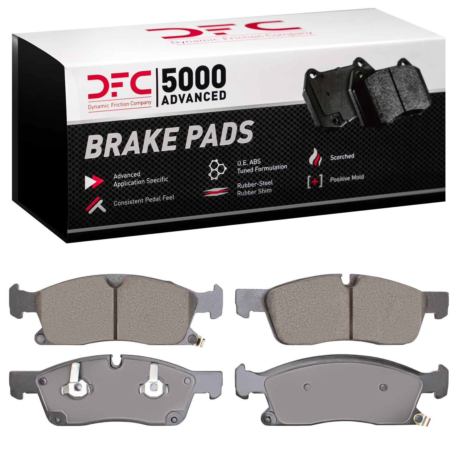 DYN-1551-1904-10 DFC 5000 Advanced Brake Pads - Ceramic - Image 2