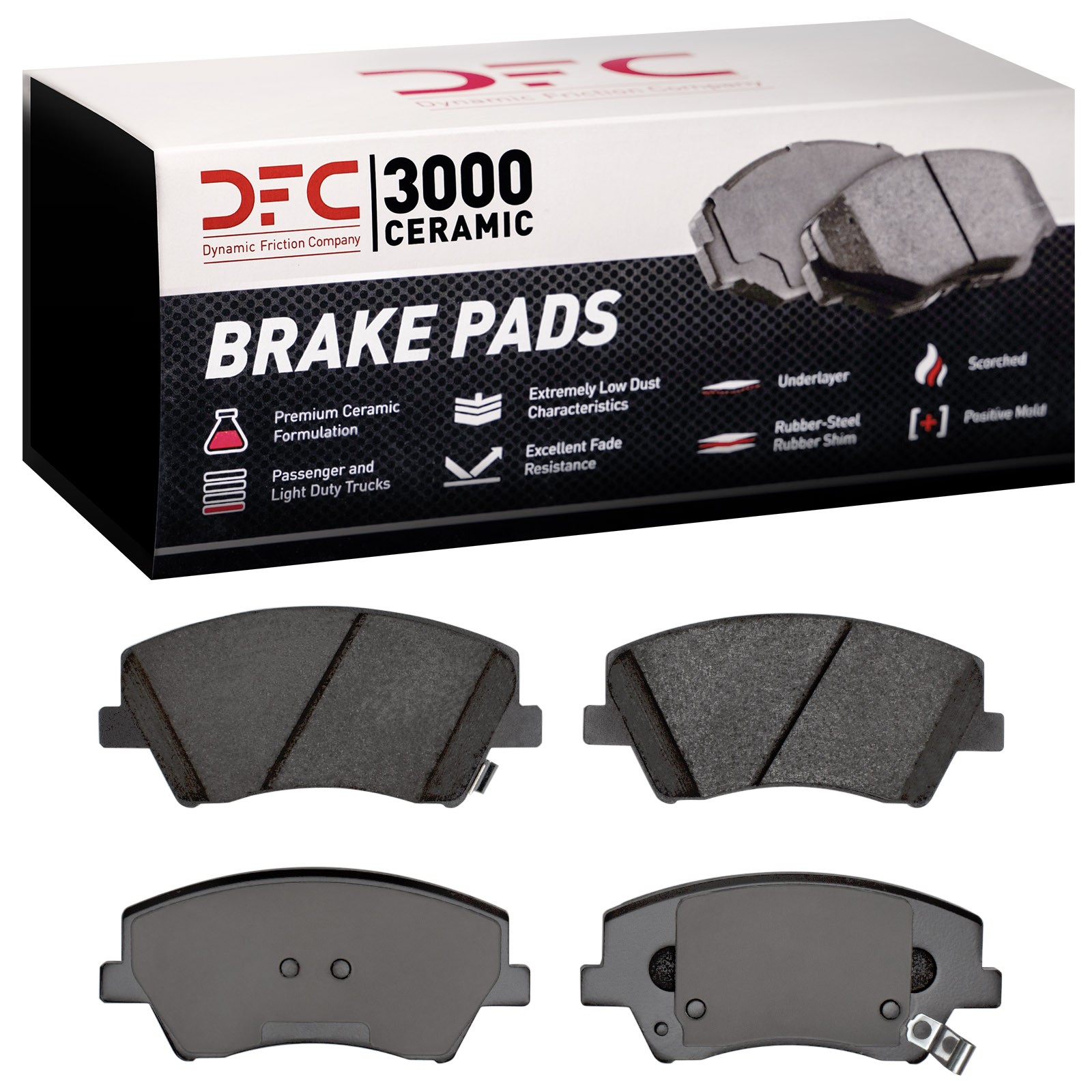 DYN-1551-1912-00 DFC 5000 Advanced Brake Pads - Ceramic - Image 2