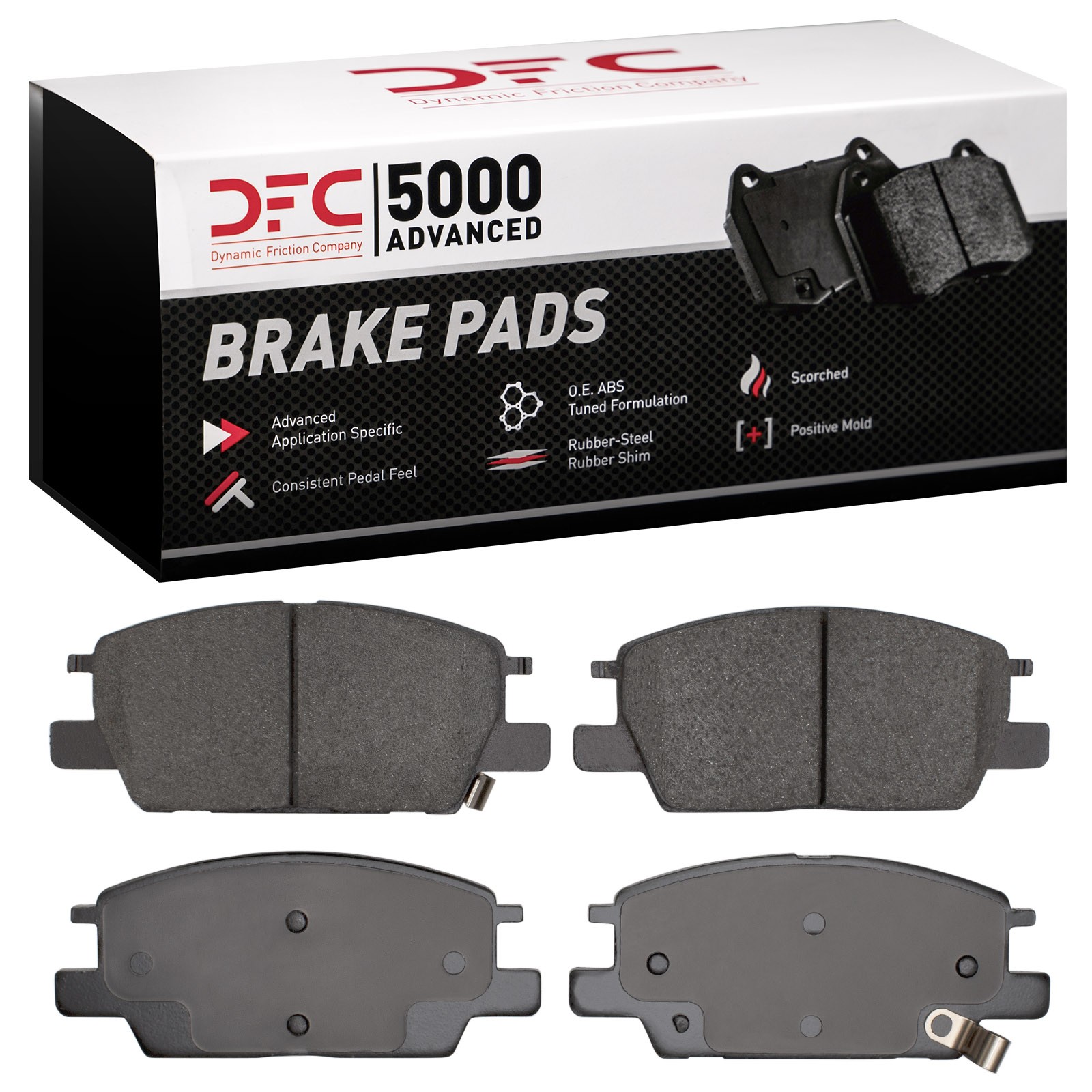 DYN-1551-1913-00 DFC 5000 Advanced Brake Pads - Ceramic - Image 2