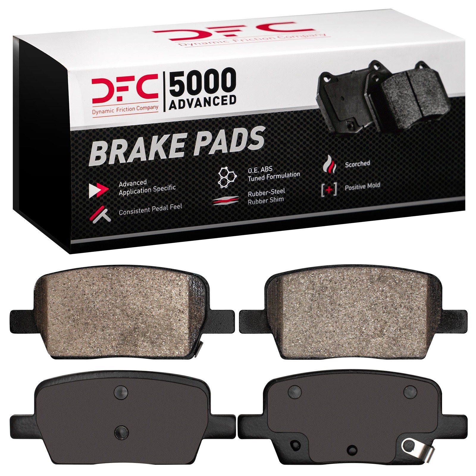 DYN-1551-1914-00 DFC 5000 Advanced Brake Pads - Ceramic - Image 2