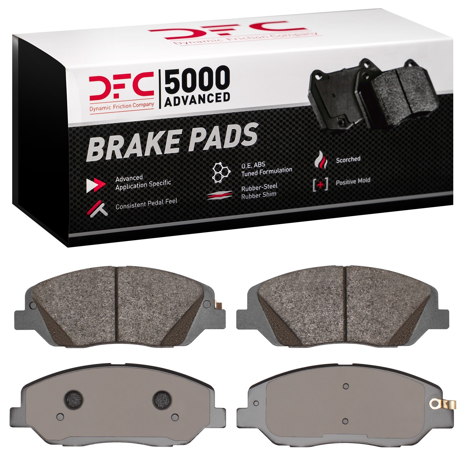 DYN-1551-1917-00 DFC 5000 Advanced Brake Pads - Ceramic - Image 2