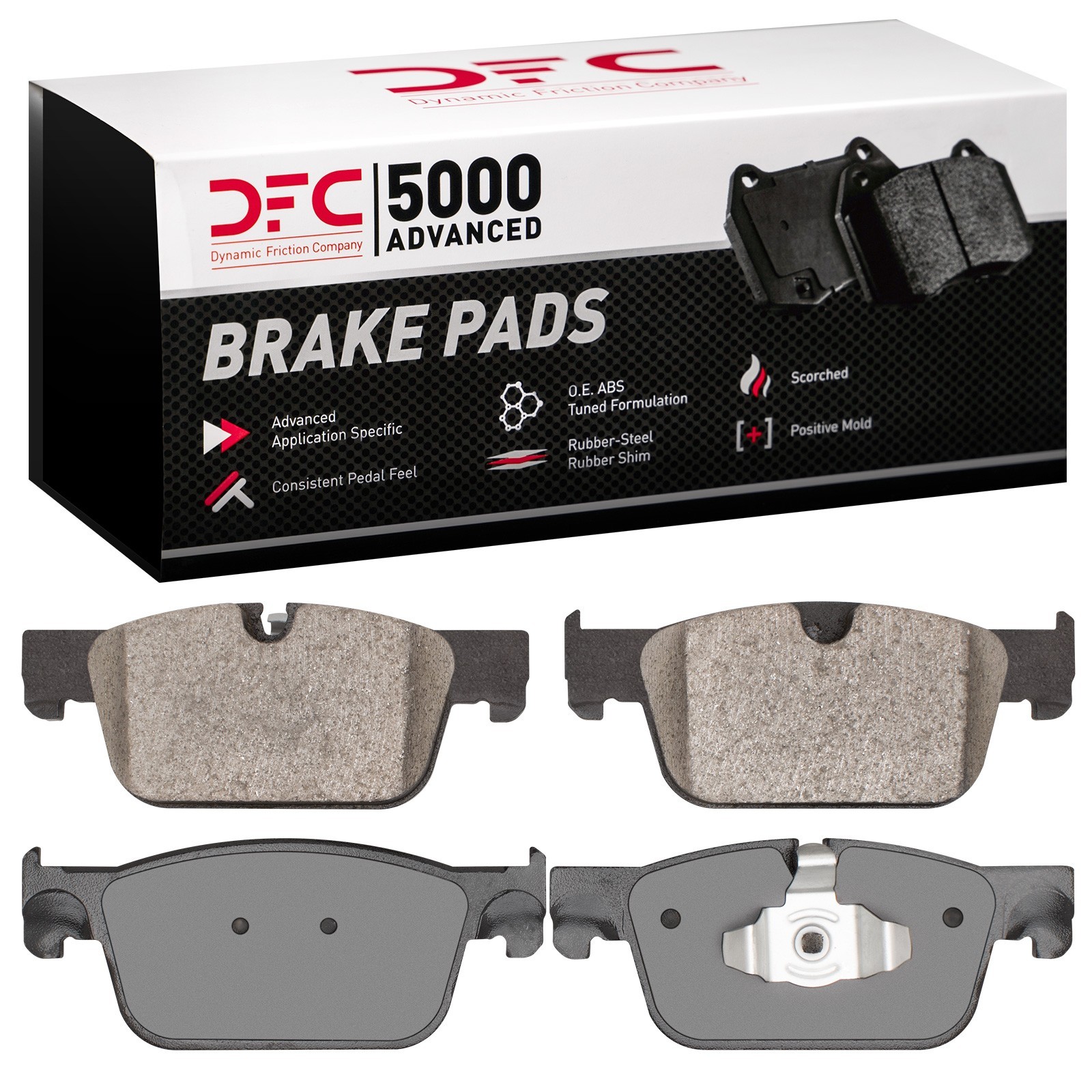 DYN-1551-1924-00 DFC 5000 Advanced Brake Pads - Ceramic - Image 2