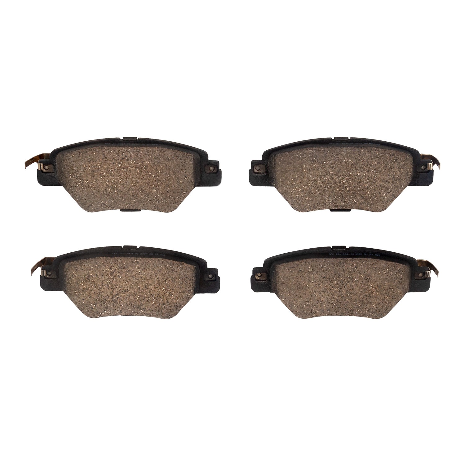 DYN-1551-1934-00 DFC 5000 Advanced Brake Pads - Ceramic - Image 2