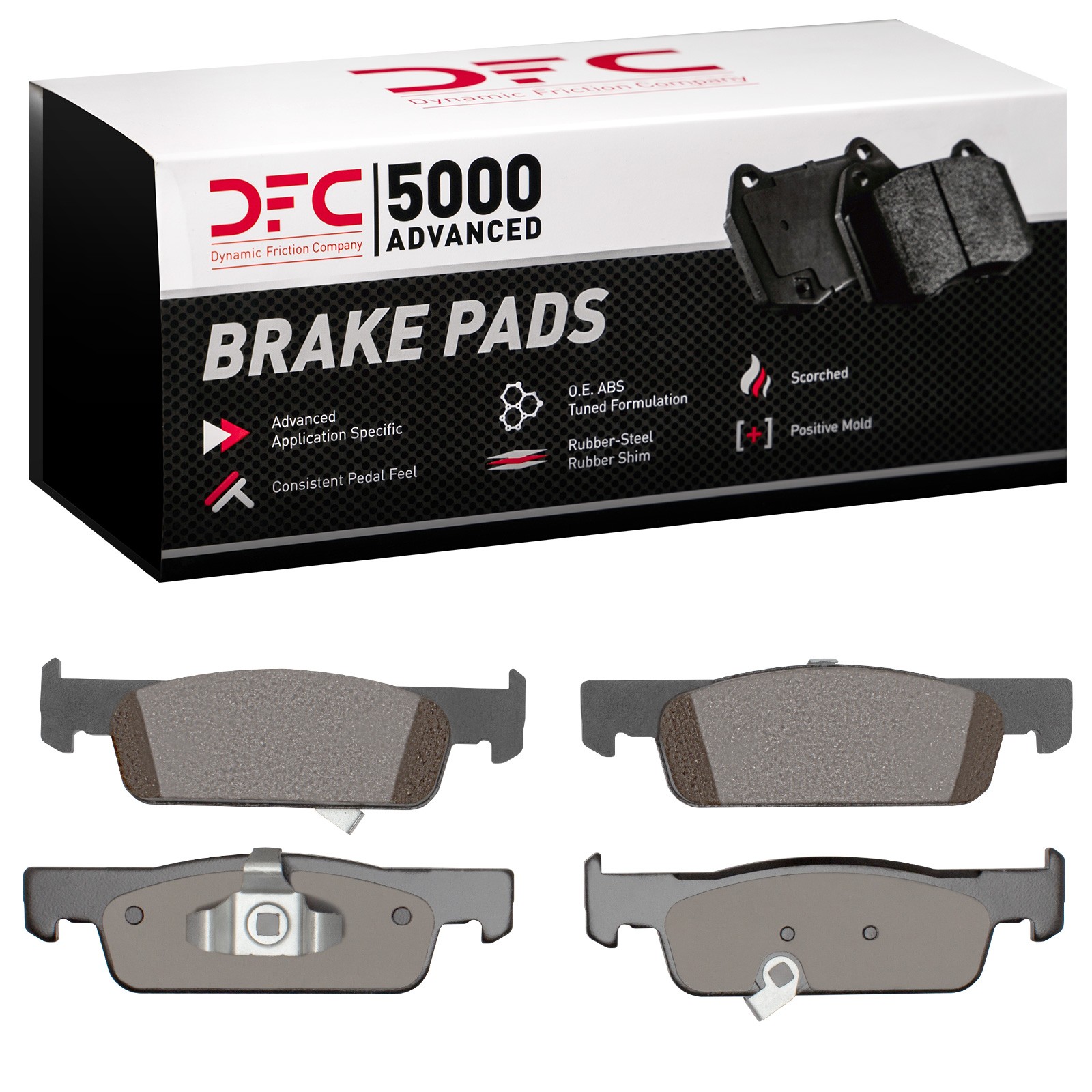 DYN-1551-1955-00 DFC 5000 Advanced Brake Pads - Ceramic - Image 2