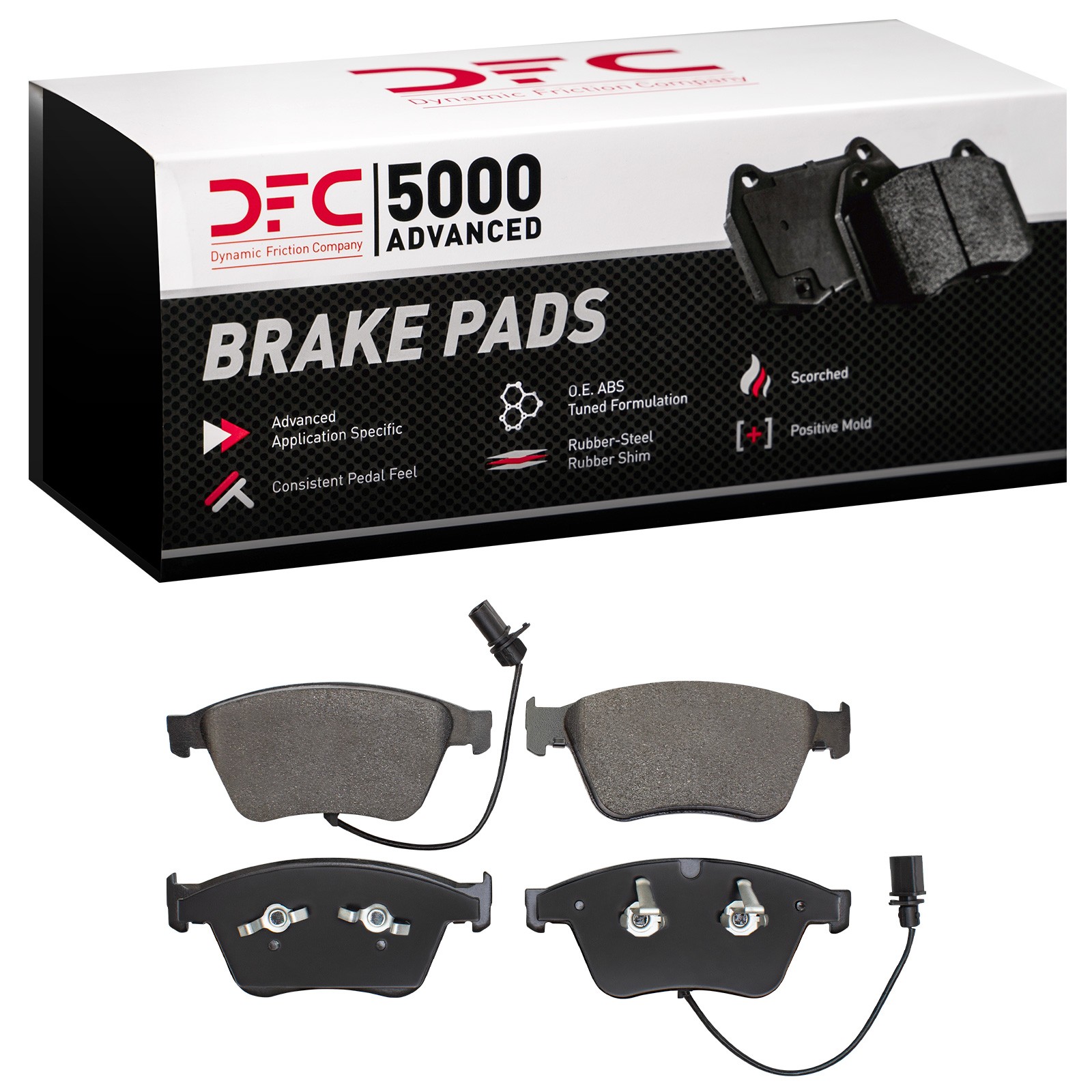 DYN-1551-1960-00 DFC 5000 Advanced Brake Pads - Low Metallic - Image 2