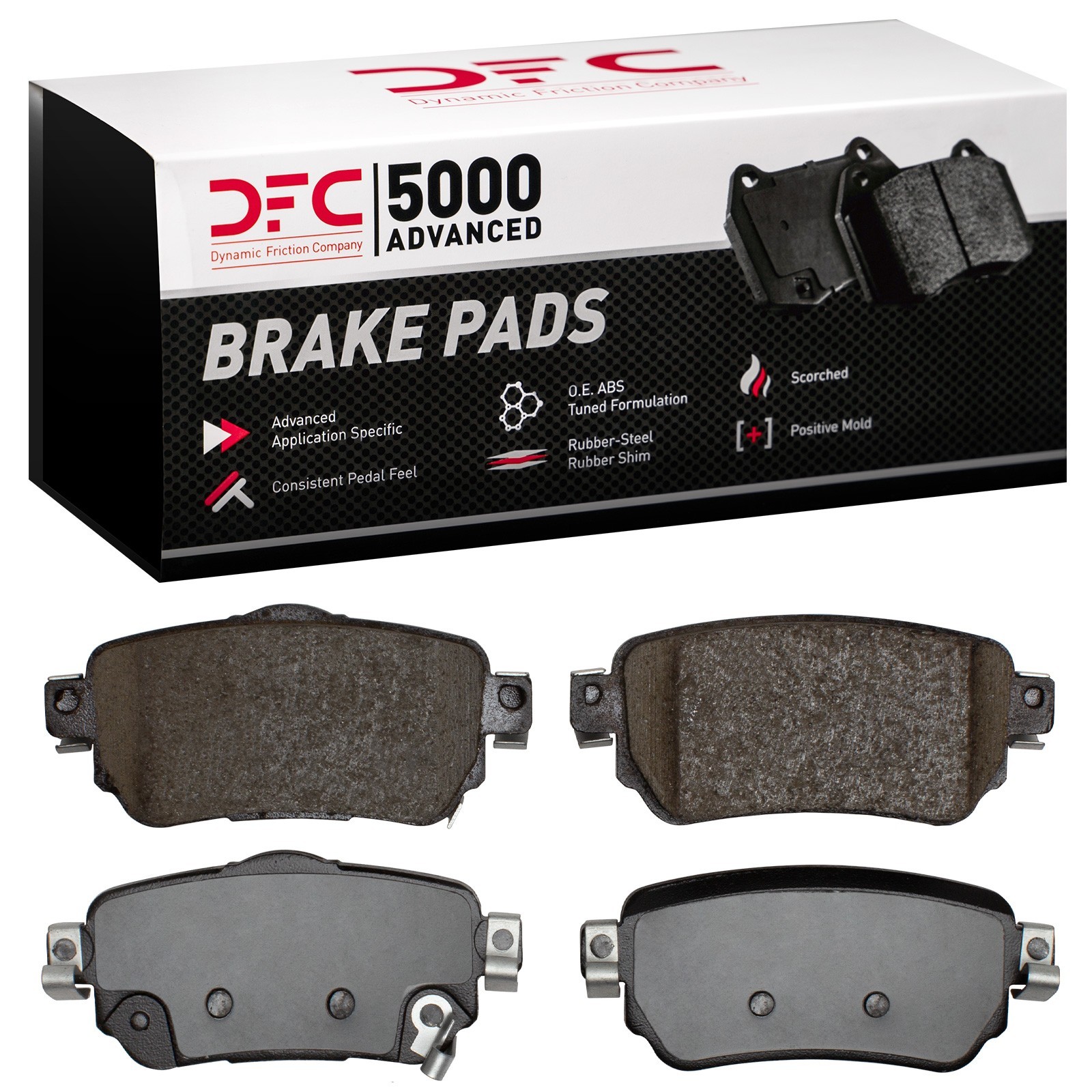 DYN-1551-1965-00 DFC 5000 Advanced Brake Pads - Ceramic - Image 2
