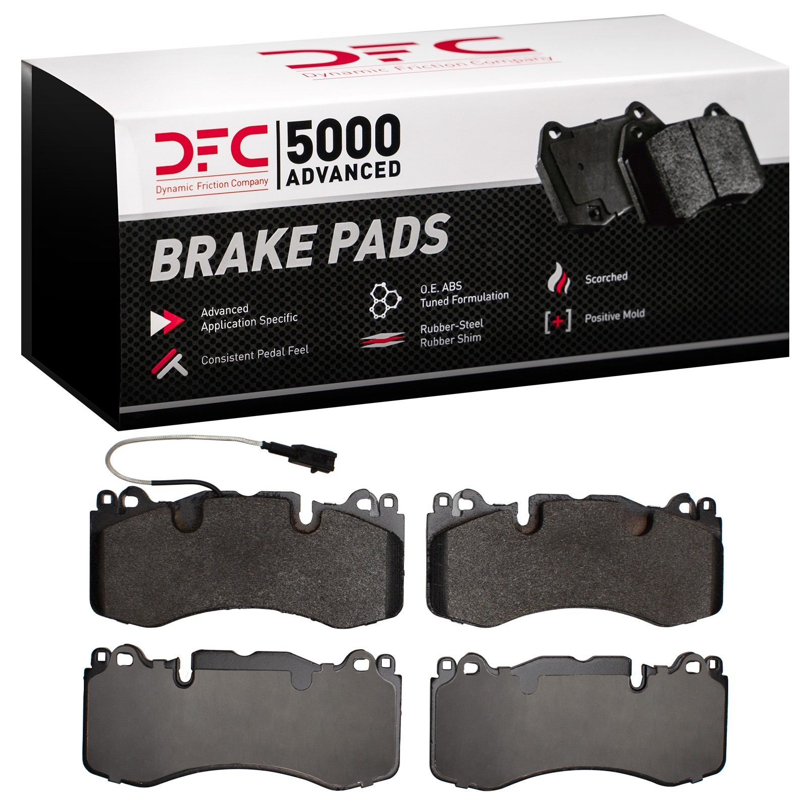 DYN-1551-1990-00 DFC 5000 Advanced Brake Pads - Low Metallic - Image 2