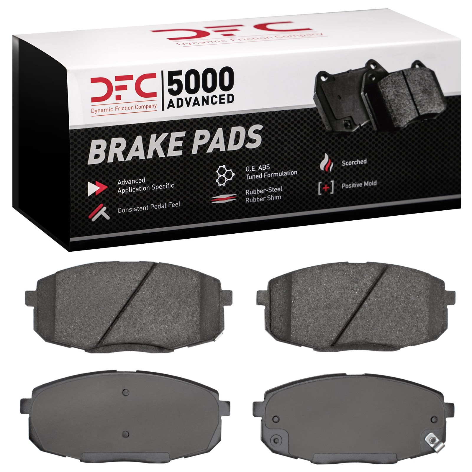 DYN-1551-2035-00 DFC 5000 Advanced Brake Pads - Ceramic - Image 2
