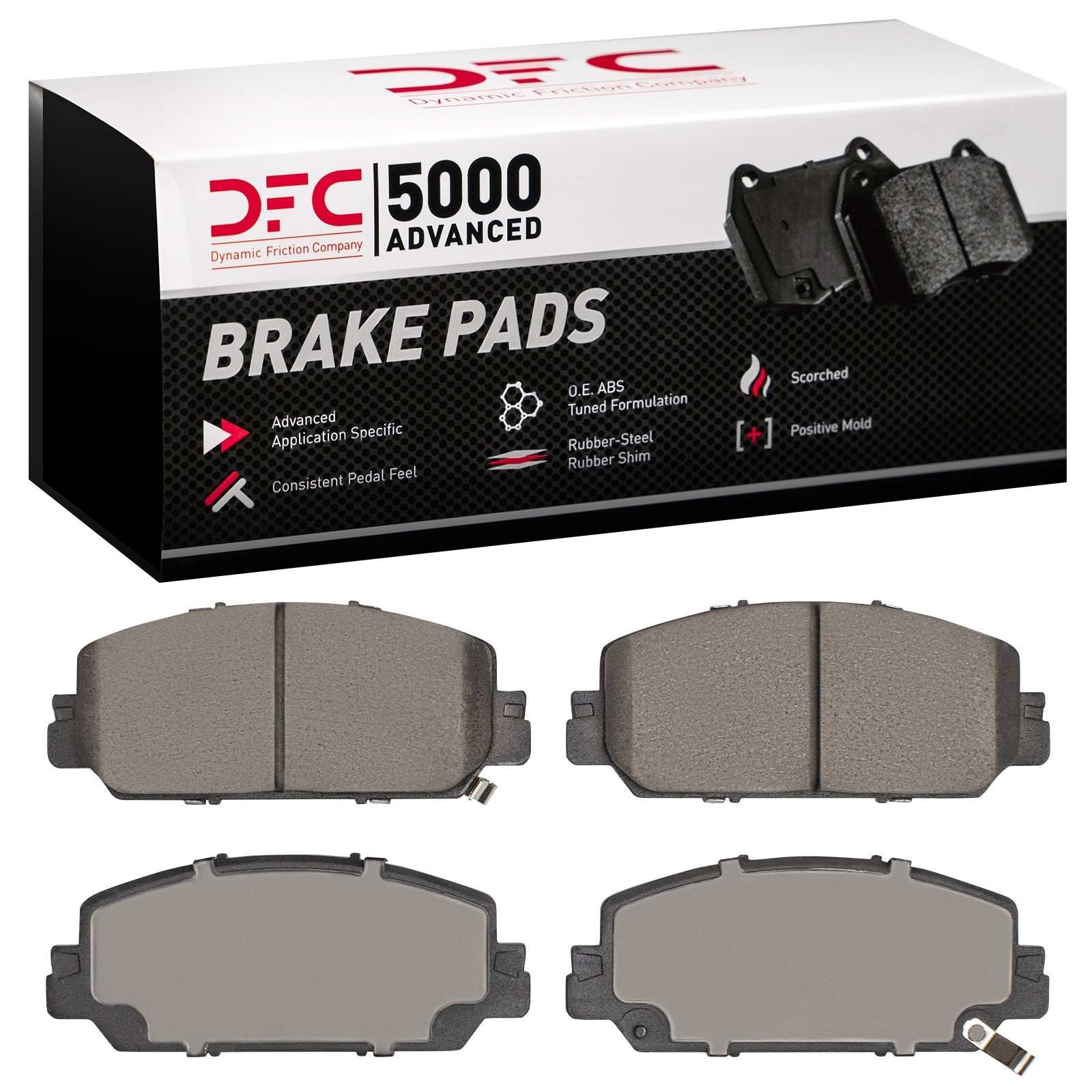 DYN-1551-2036-00 DFC 5000 Advanced Brake Pads - Ceramic - Image 2
