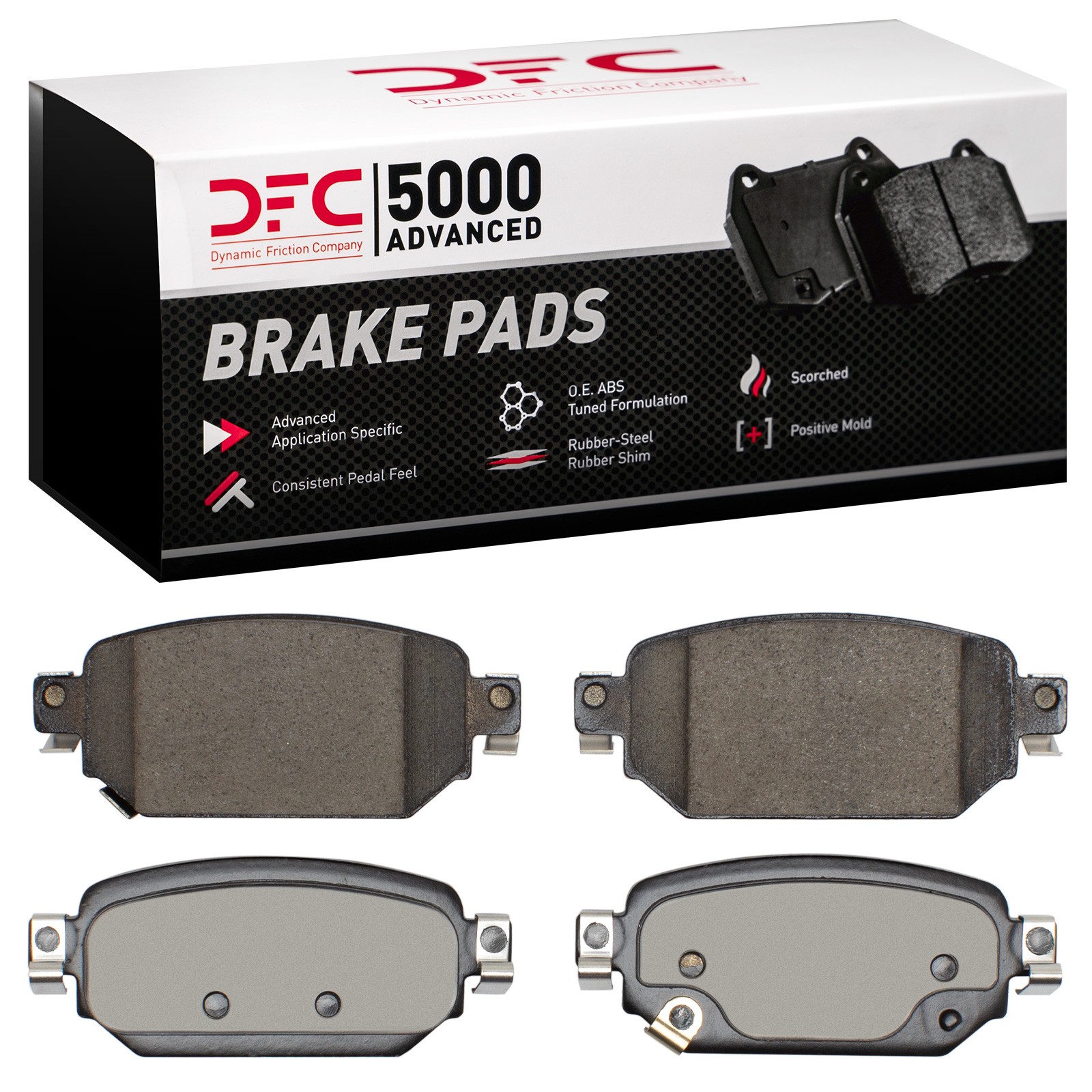 DYN-1551-2042-00 DFC 5000 Advanced Brake Pads - Ceramic - Image 2