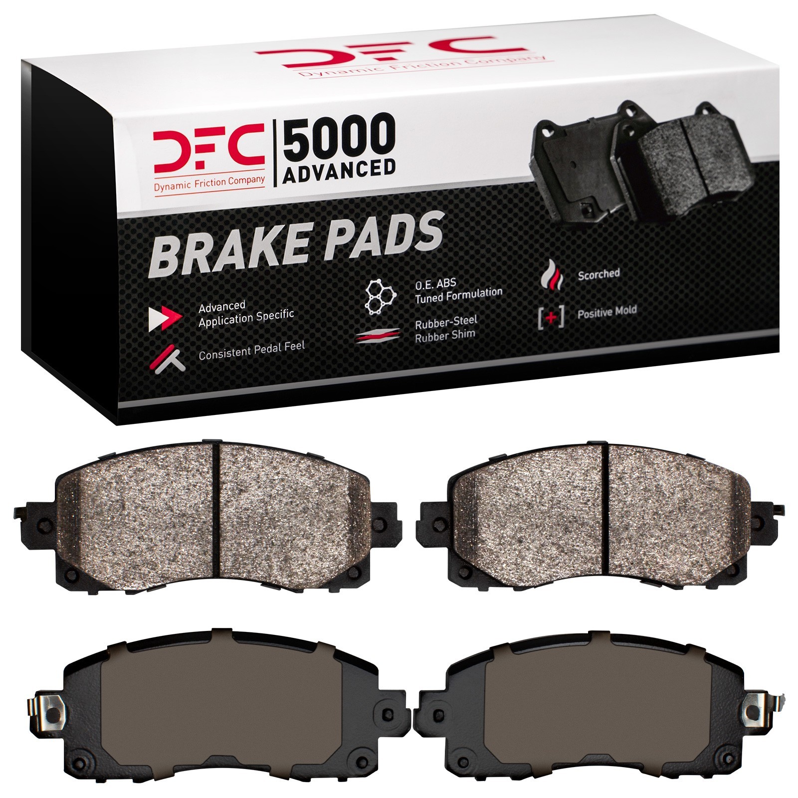 DYN-1551-2045-00 DFC 5000 Advanced Brake Pads - Ceramic - Image 2