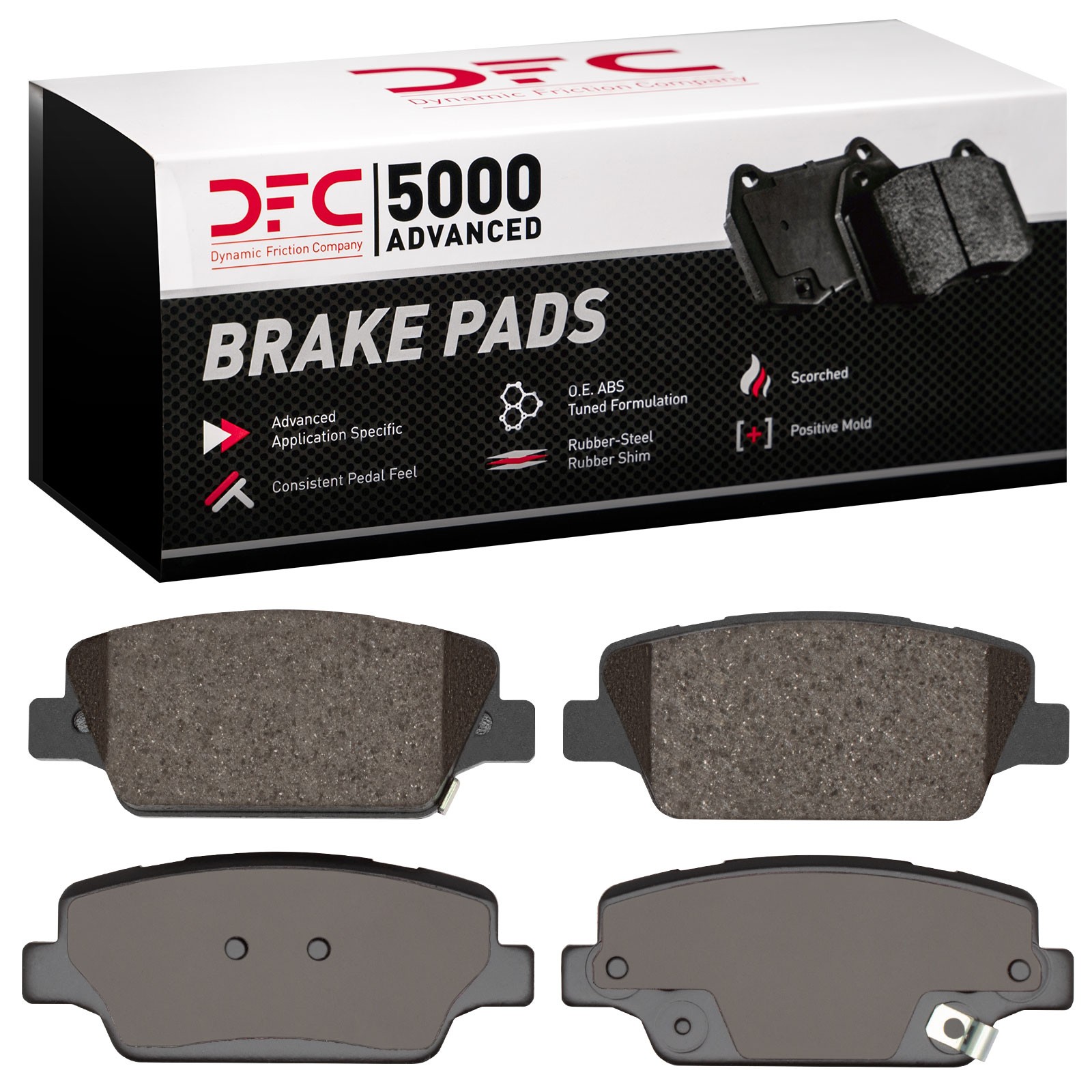 DYN 1551-2050-00 DFC 5000 Advanced Brake Pads - Ceramic - Image 2